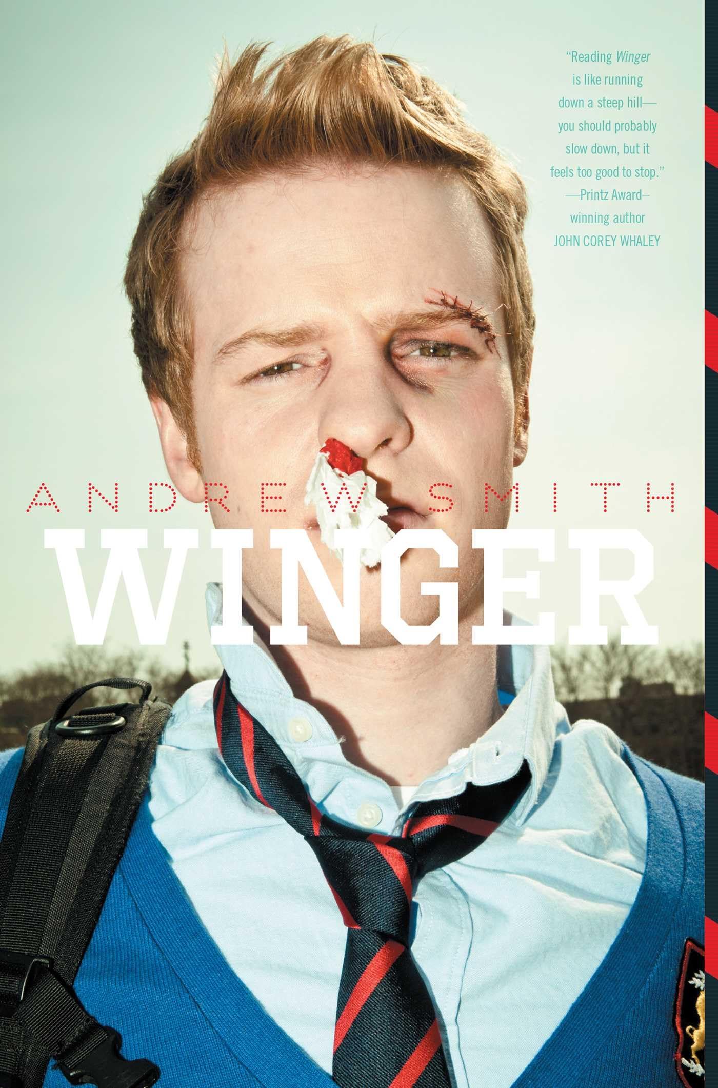 Winger book cover