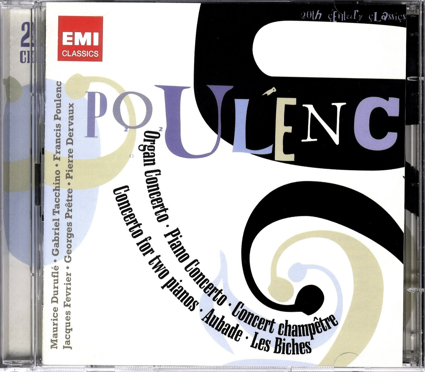 Poulenc: Concertos Aubade book cover