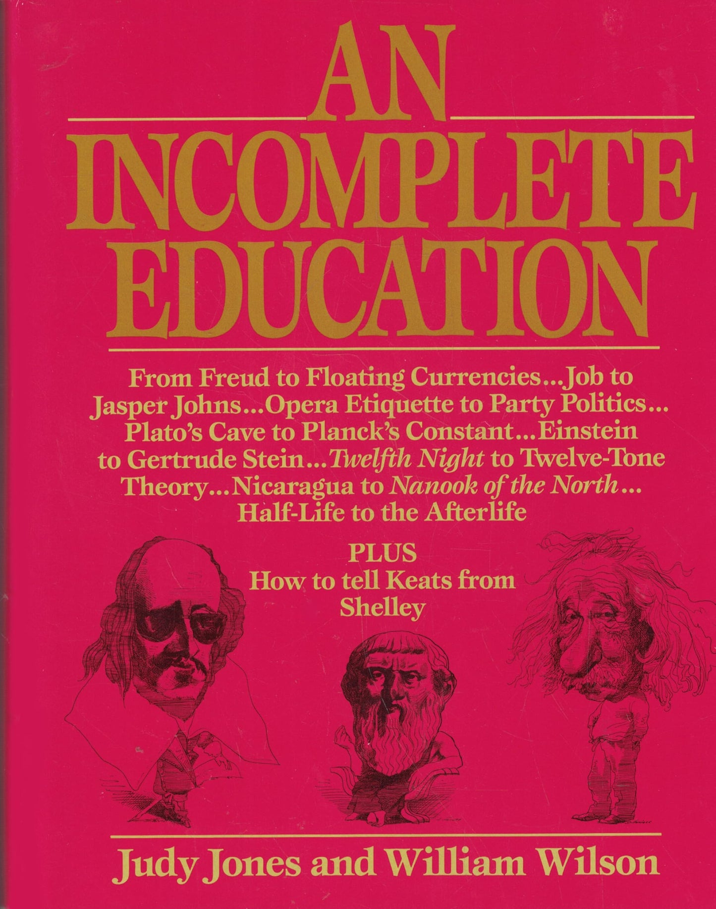 An Incomplete Education book cover