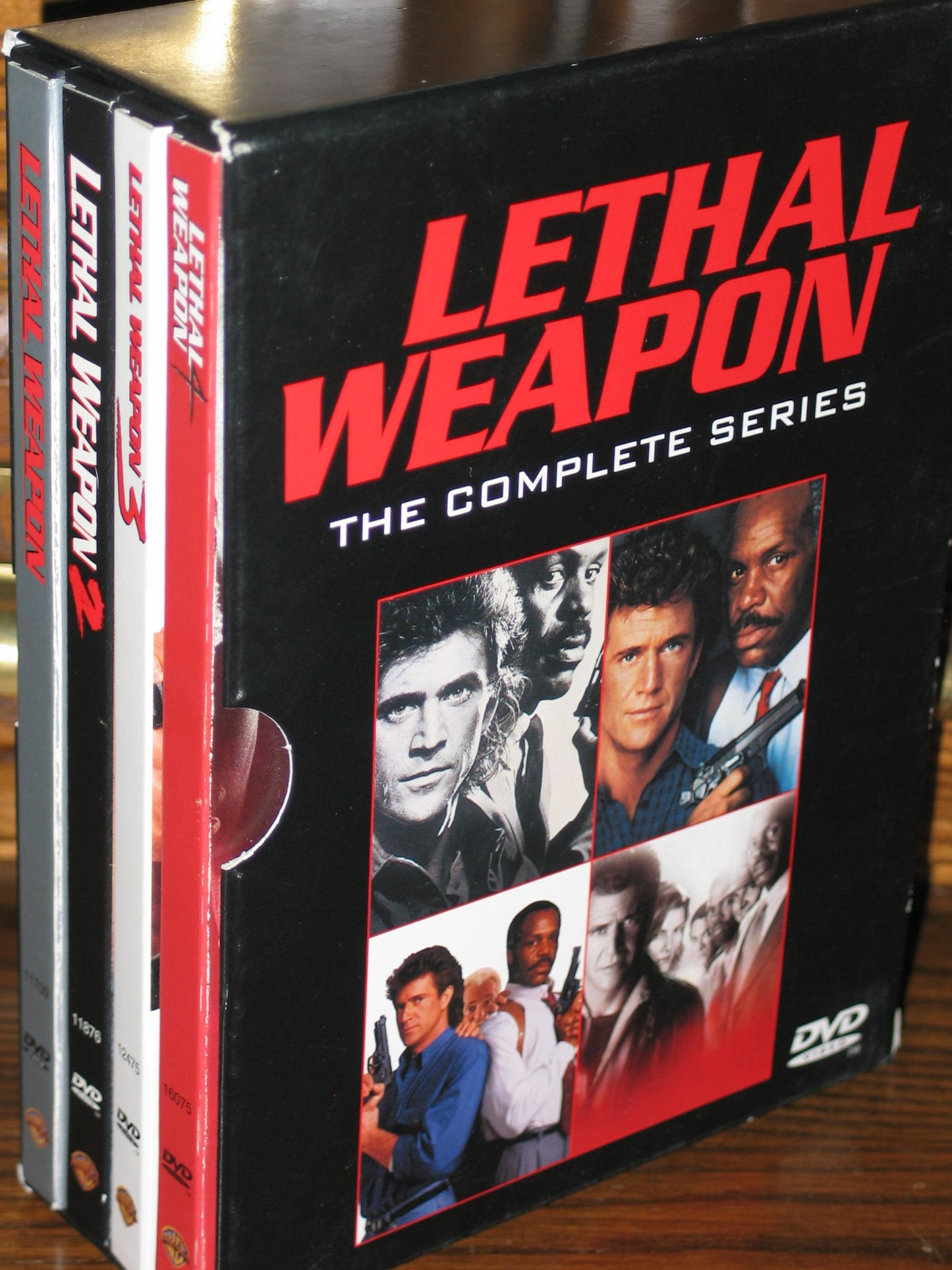 Lethal Weapon 1-4 (Gift) book cover
