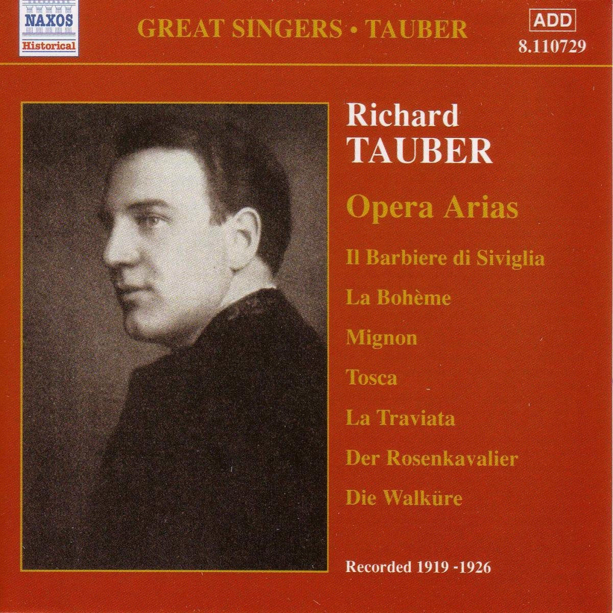 Great Singers: Richard Tauber book cover