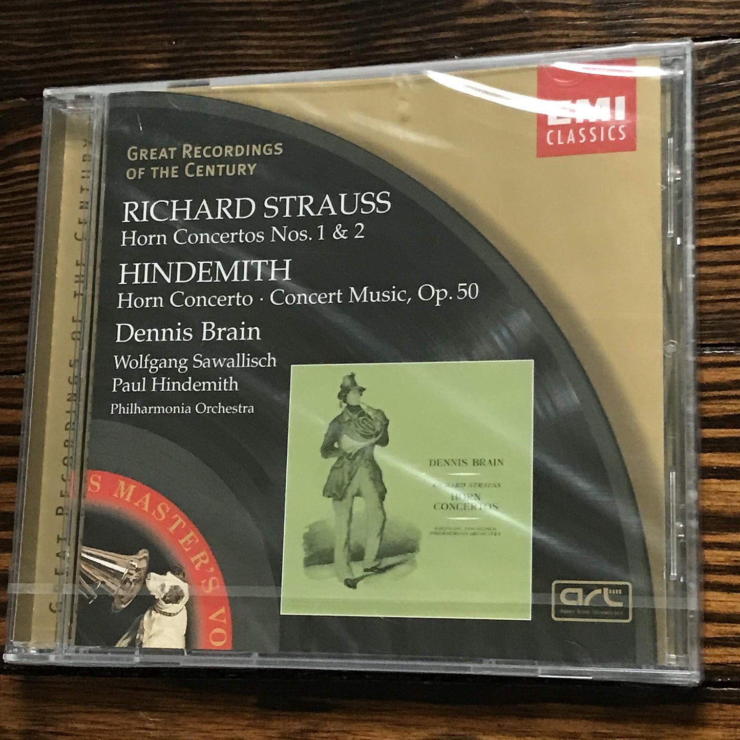 Strauss & Hindemith: Horn Concertos book cover