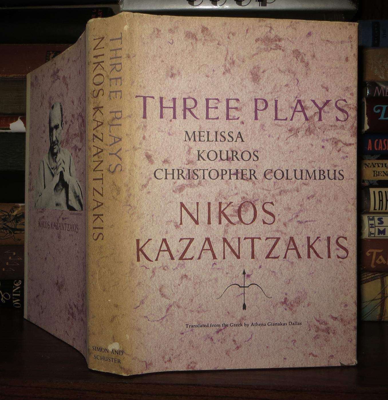 Three Plays, book cover