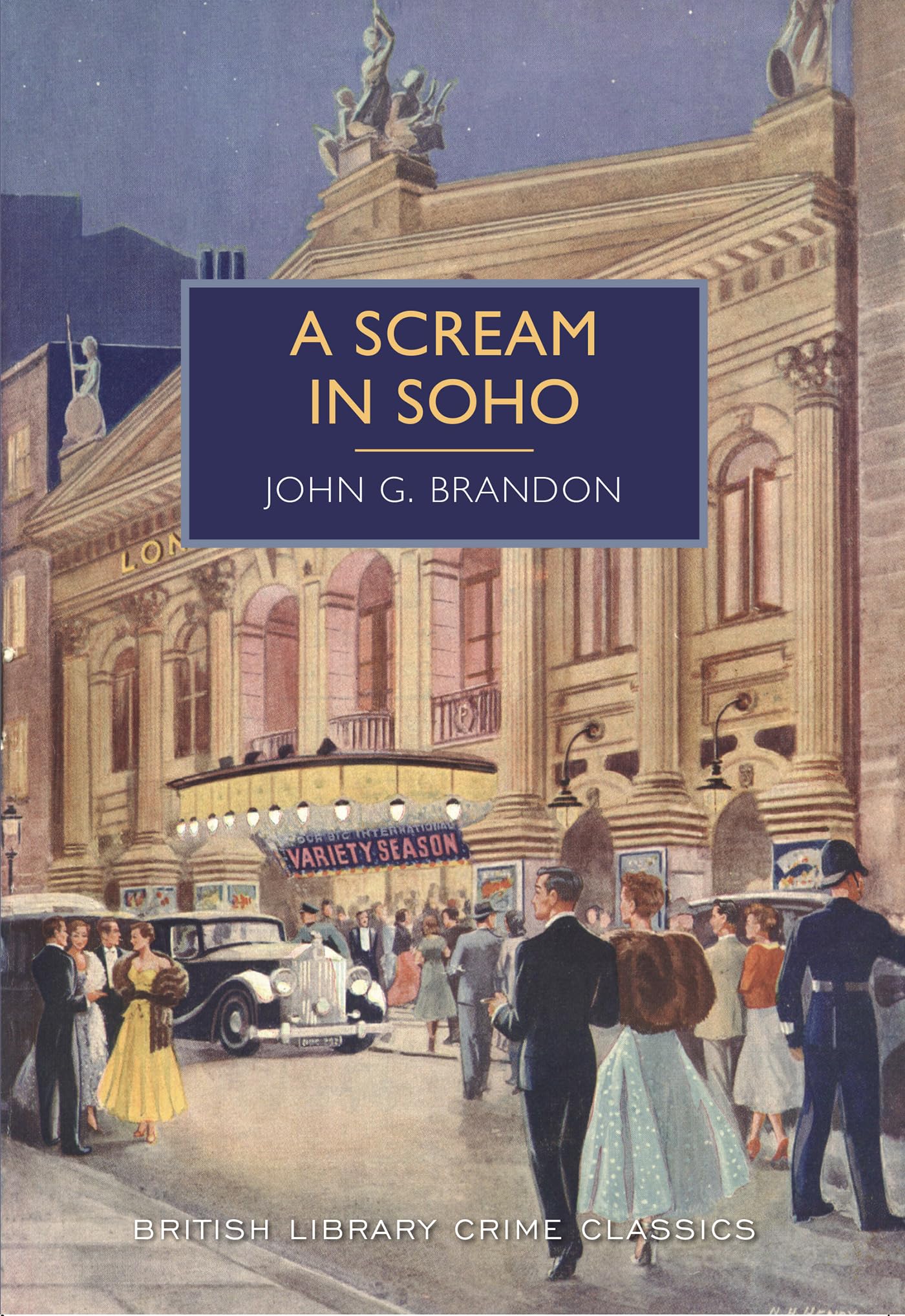 Scream in Soho book cover