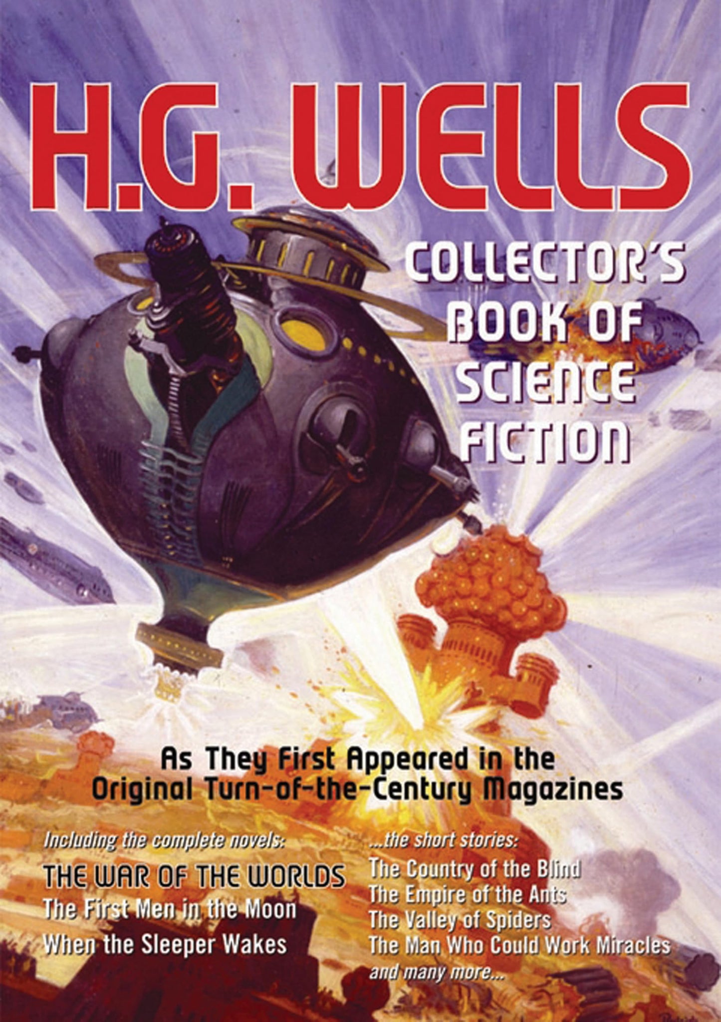 H. G. Wells Collector's Book of Science Fiction book cover