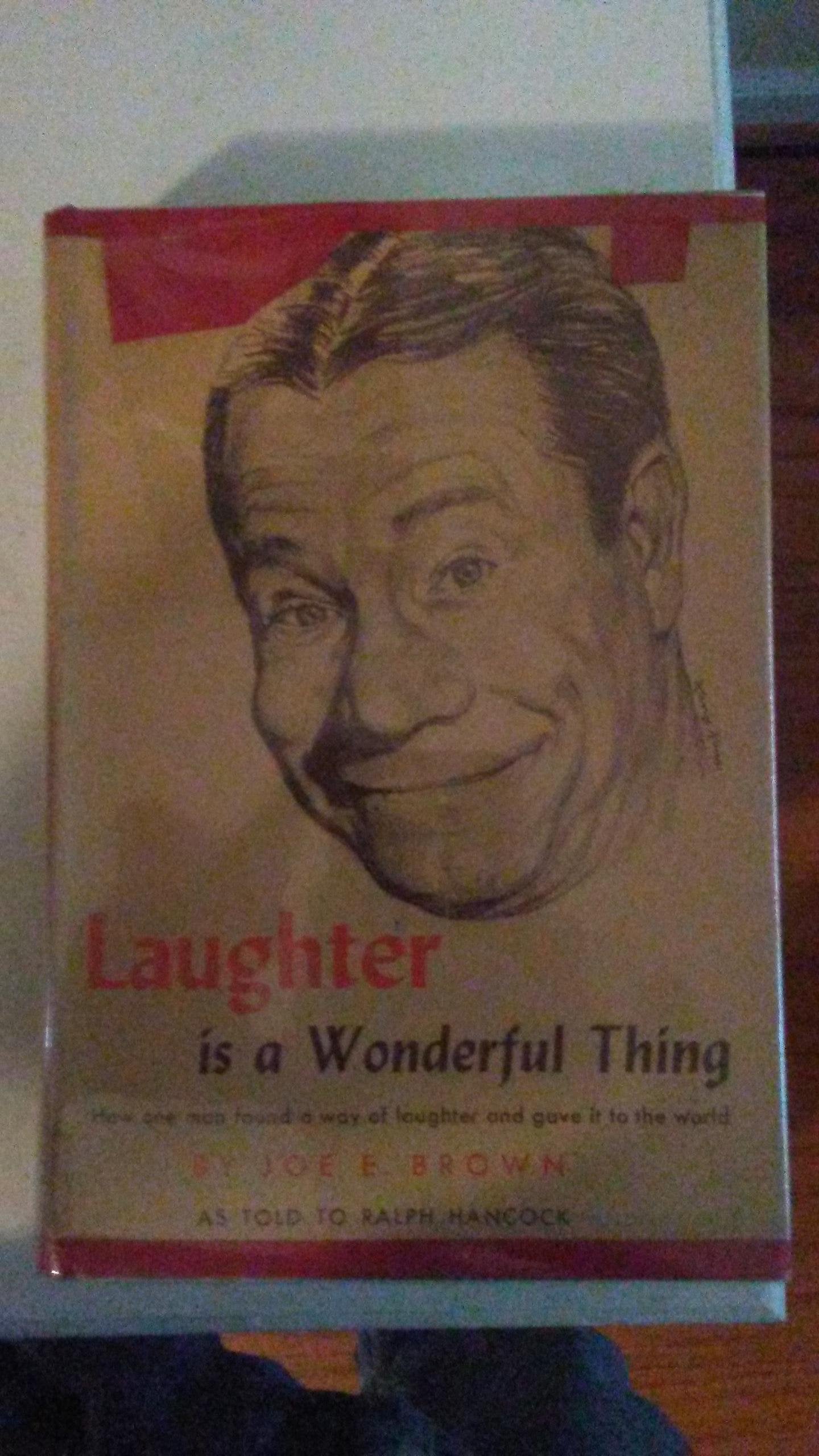 Laughter is a wonderful thing, book cover