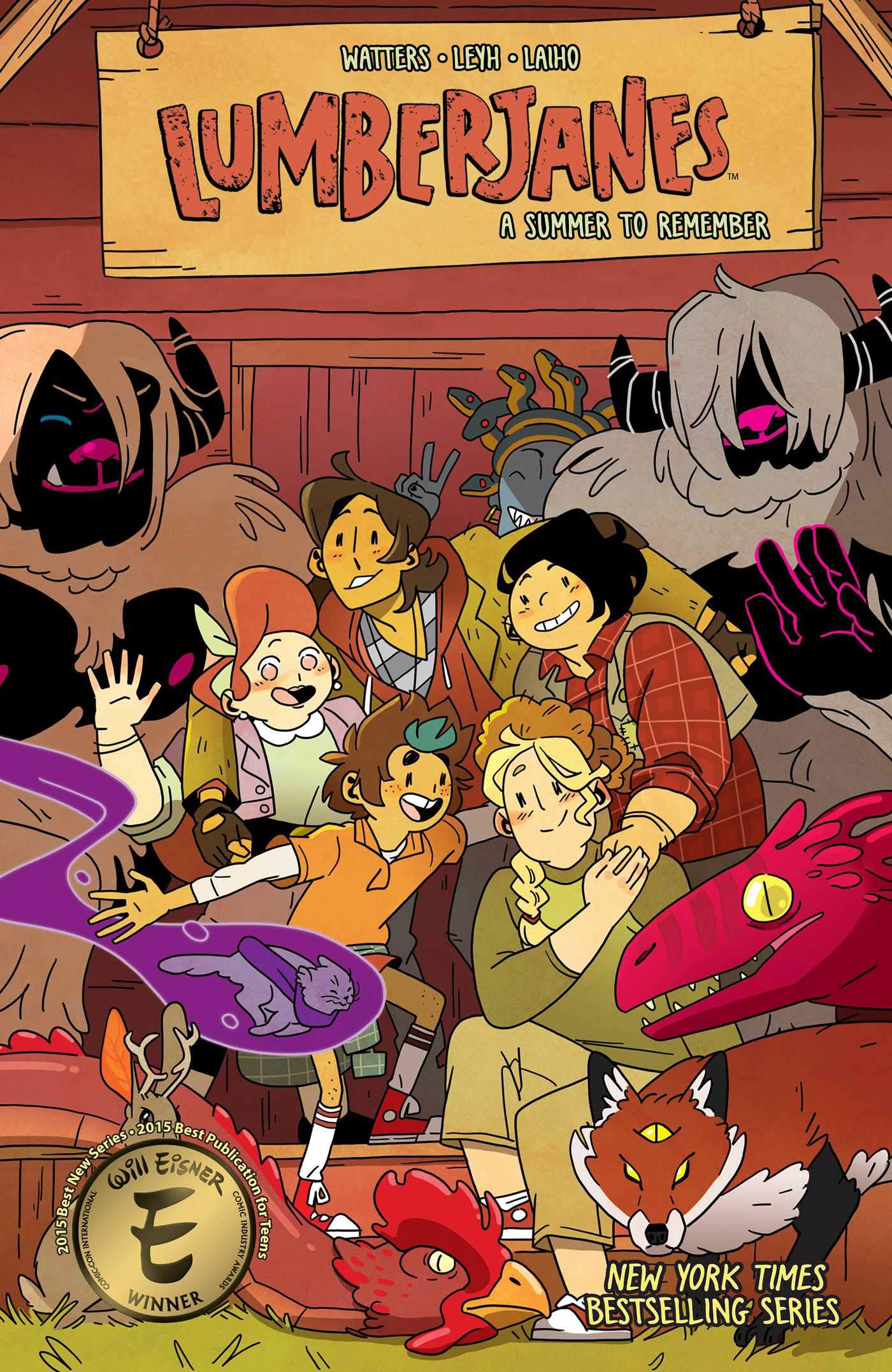 Lumberjanes Vol. 19 book cover