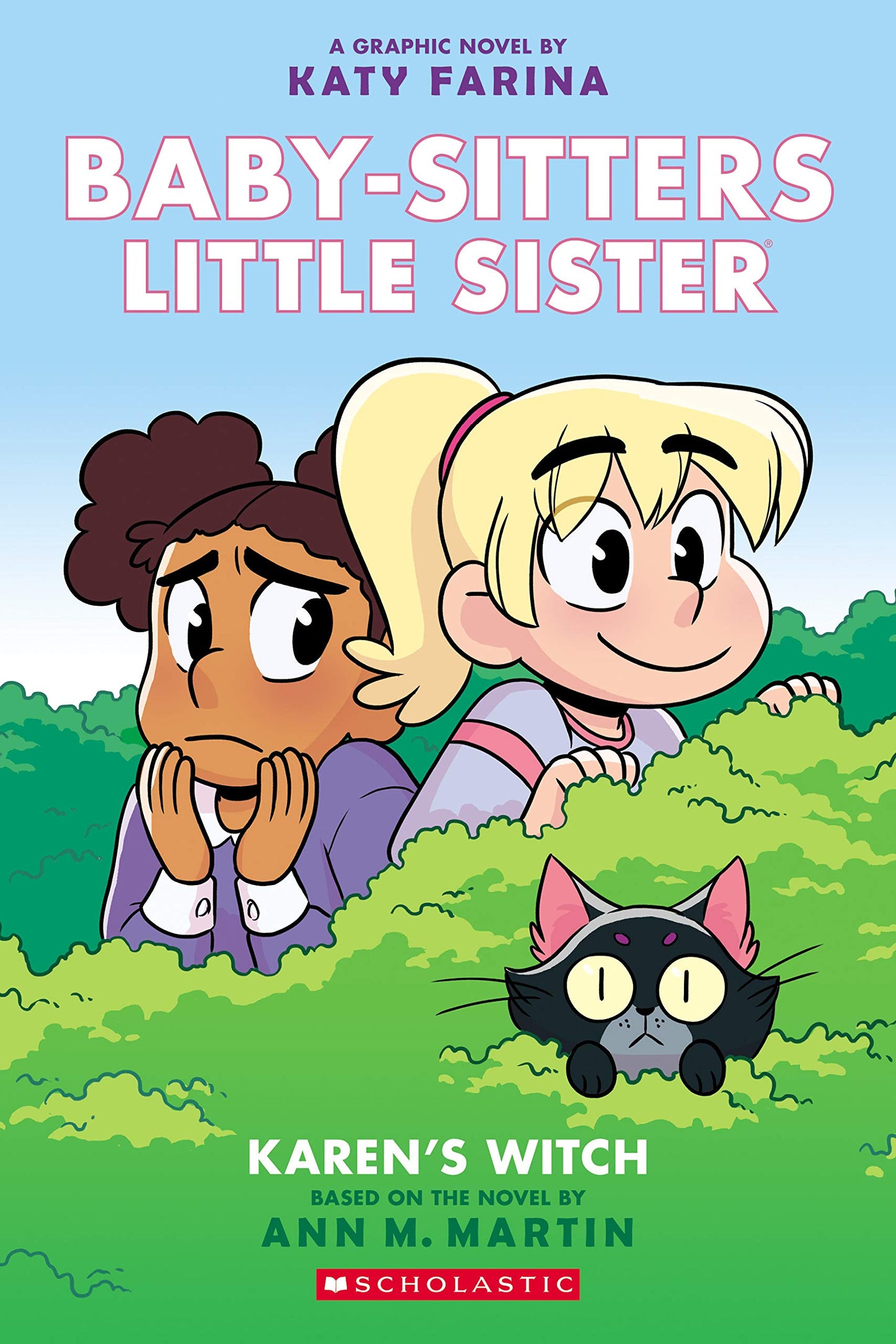 Karen's Witch: A Graphic Novel (Baby-Sitters Little Sister #1) (Adapted Edition): Volume 1 (Adapted, Adapted, Full-Color) book cover