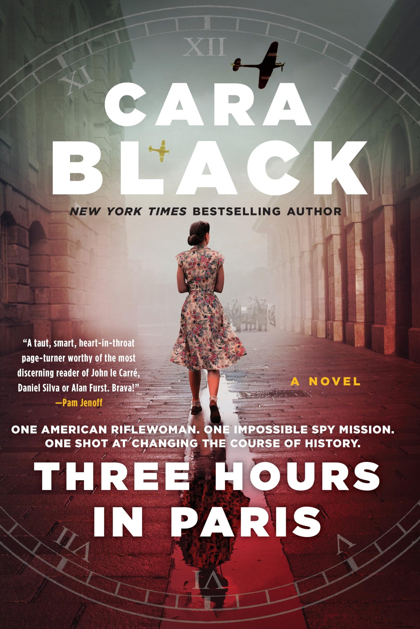 Three Hours in Paris book cover