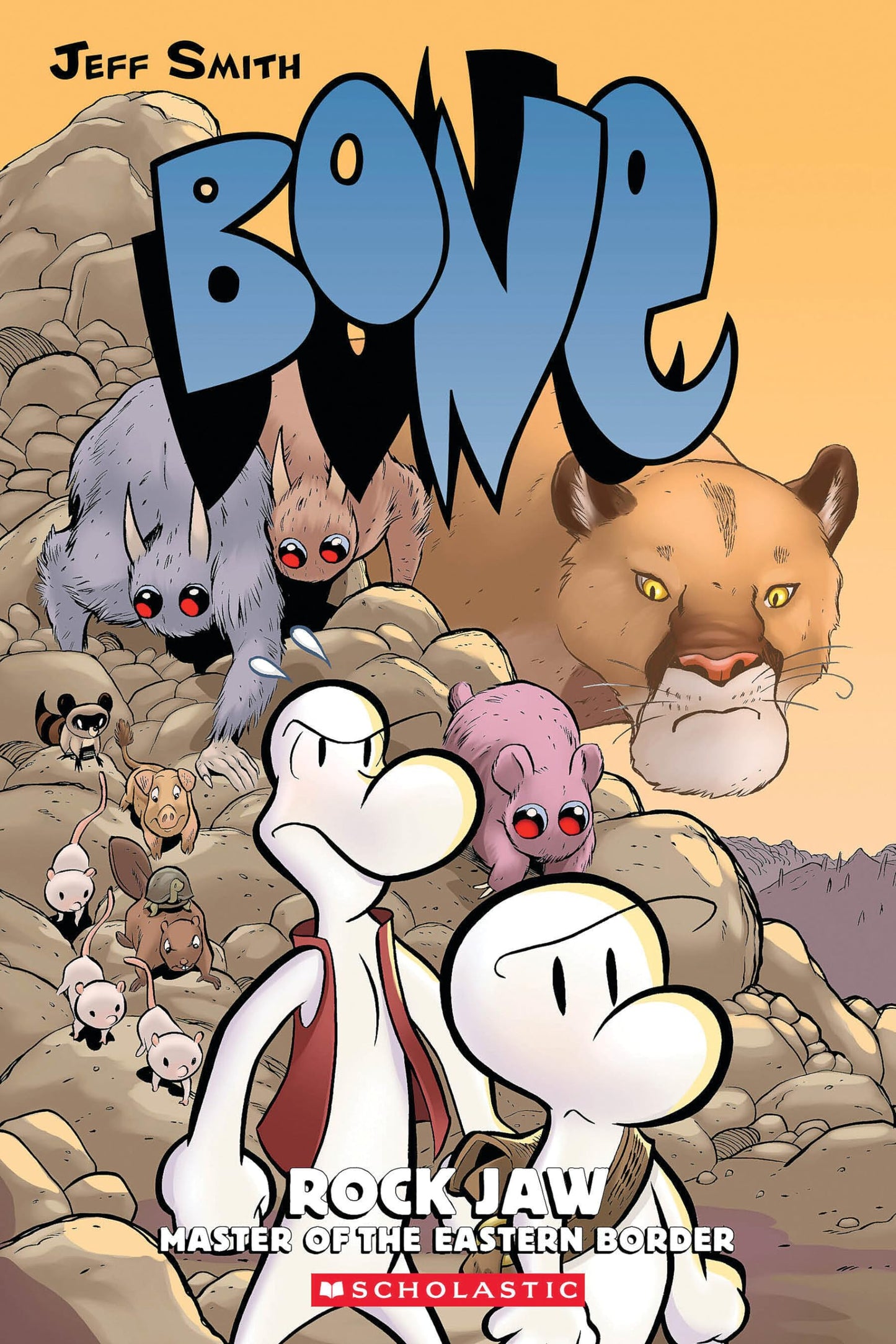 Rock Jaw: Master of the Eastern Border: A Graphic Novel (Bone #5): Volume 5 book cover