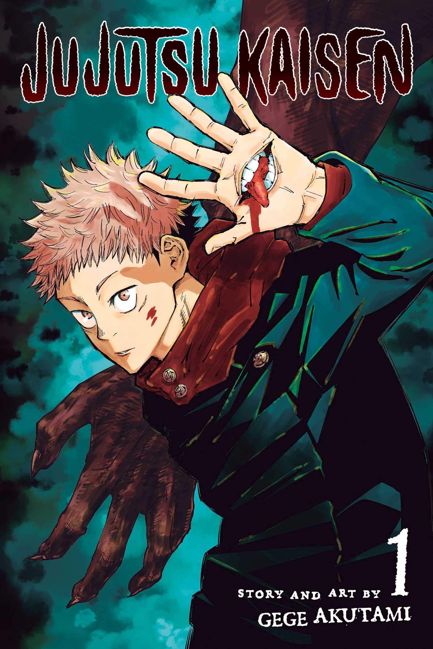 Jujutsu Kaisen 1 book cover
