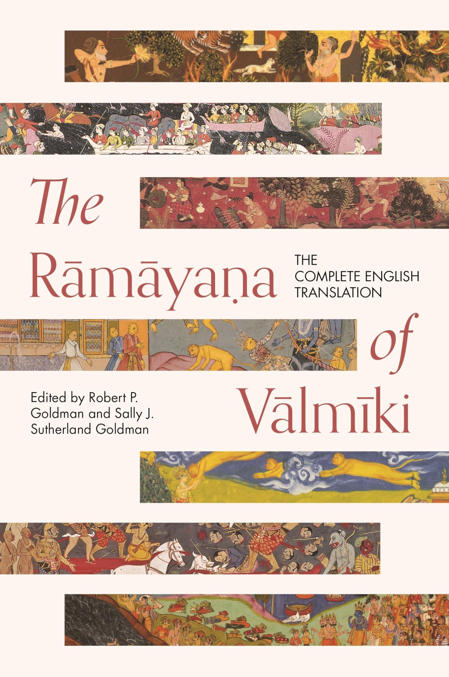 The Ramayana of Valmiki book cover