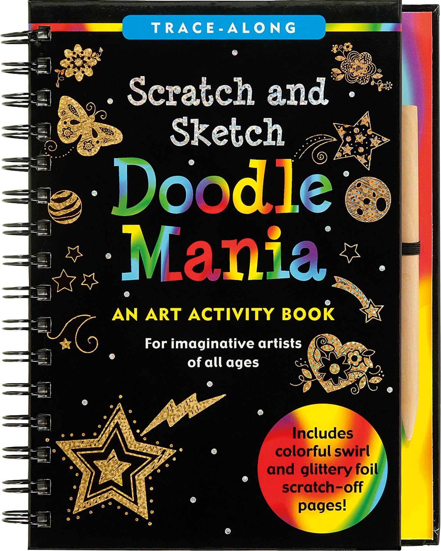 Doodle Mania (Scratch and Sketch) book cover