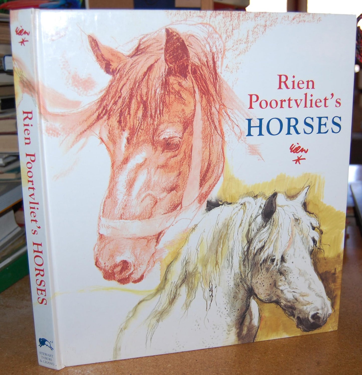 Rien Poortvliet's Horses book cover