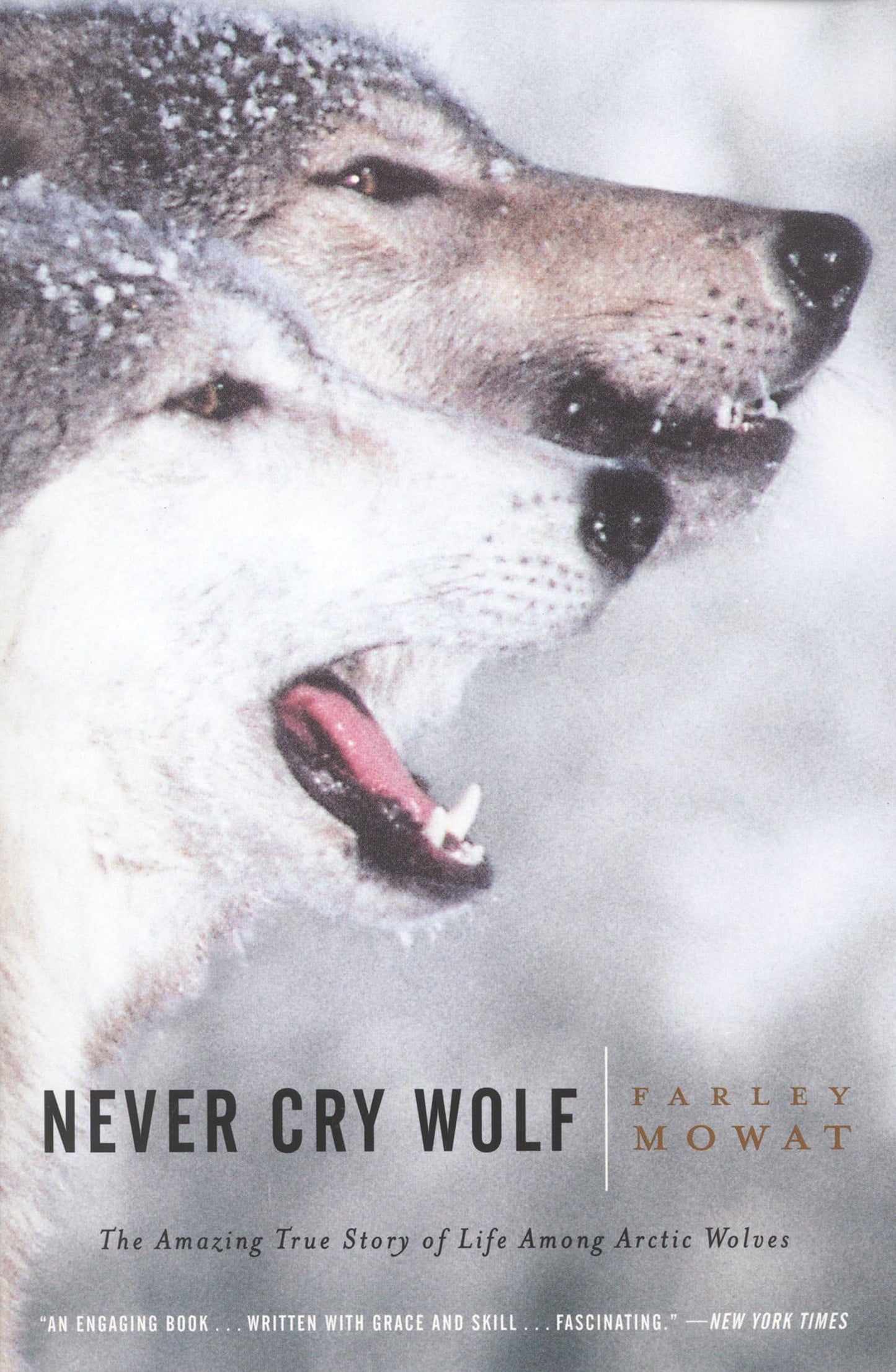 Never Cry Wolf book cover