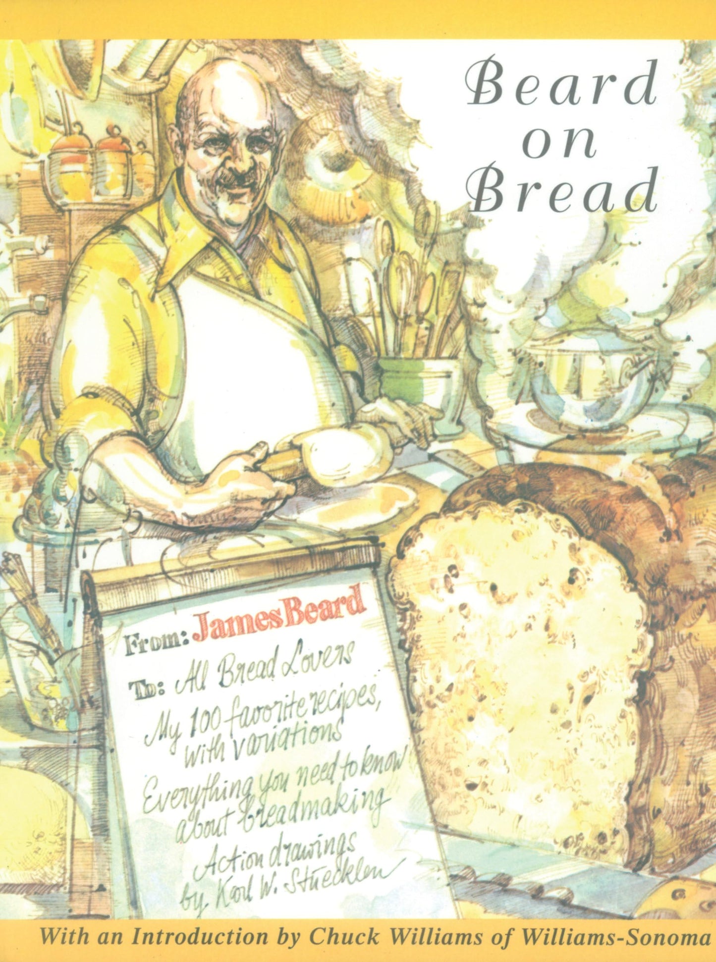 Beard on Bread: A Cookbook book cover