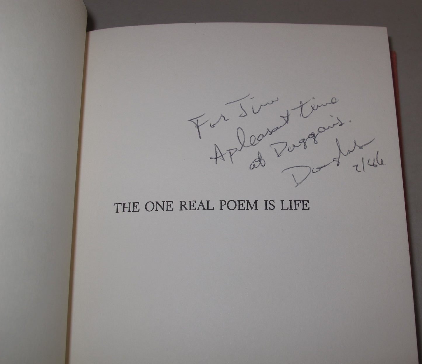 One Real Poem is Life