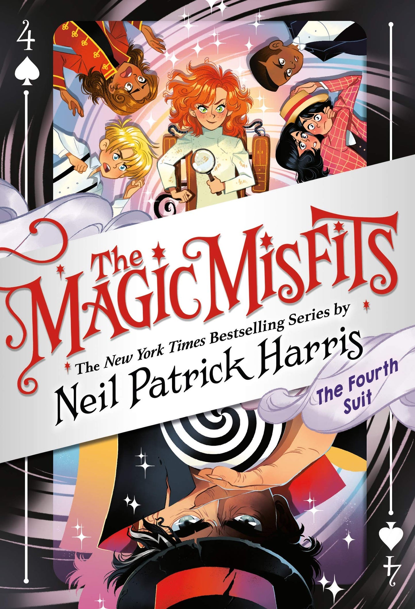 The Magic Misfits: The Fourth Suit (The Magic Misfits, 4) book cover