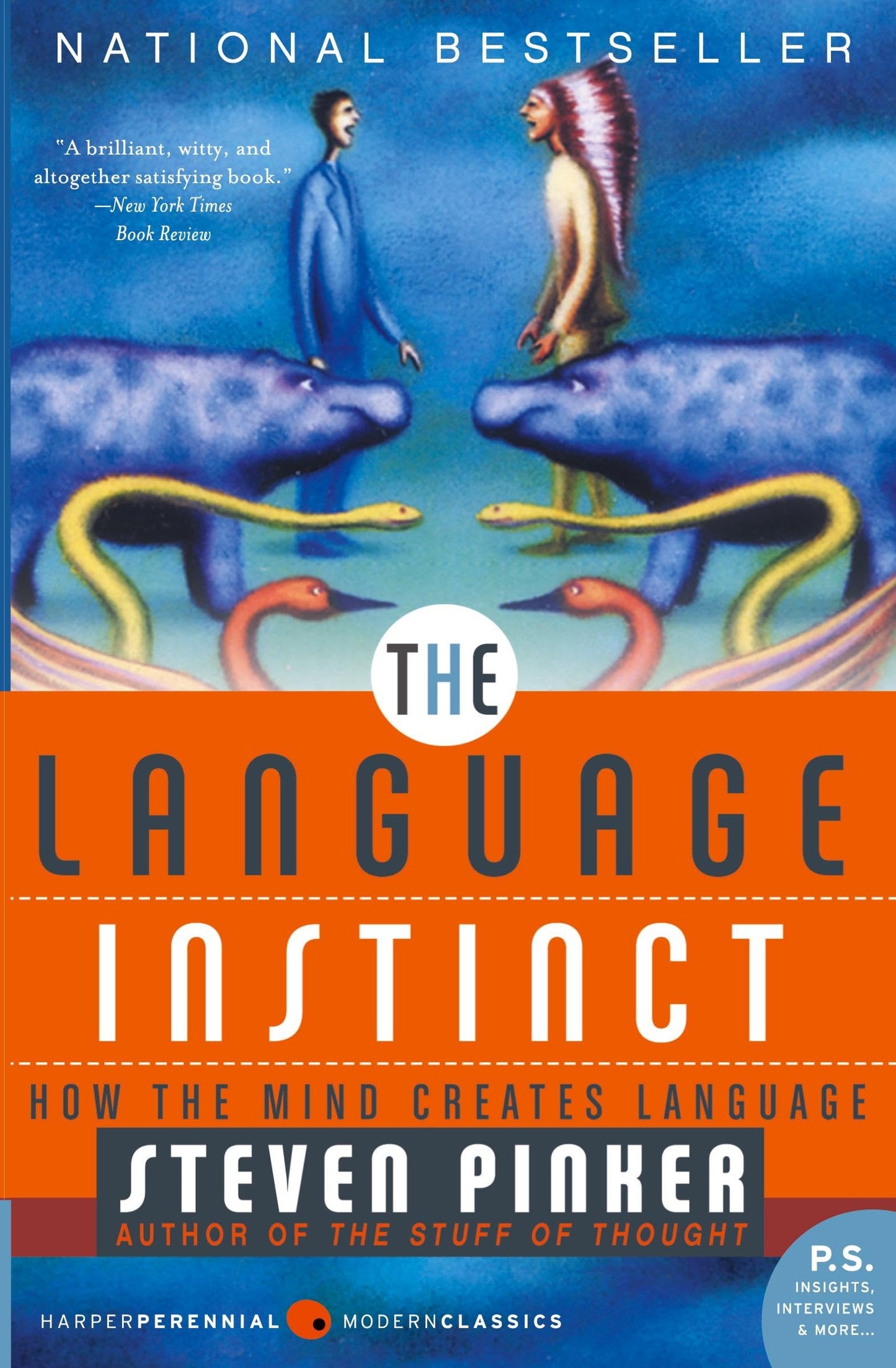 Language Instinct: How the Mind Creates Language book cover