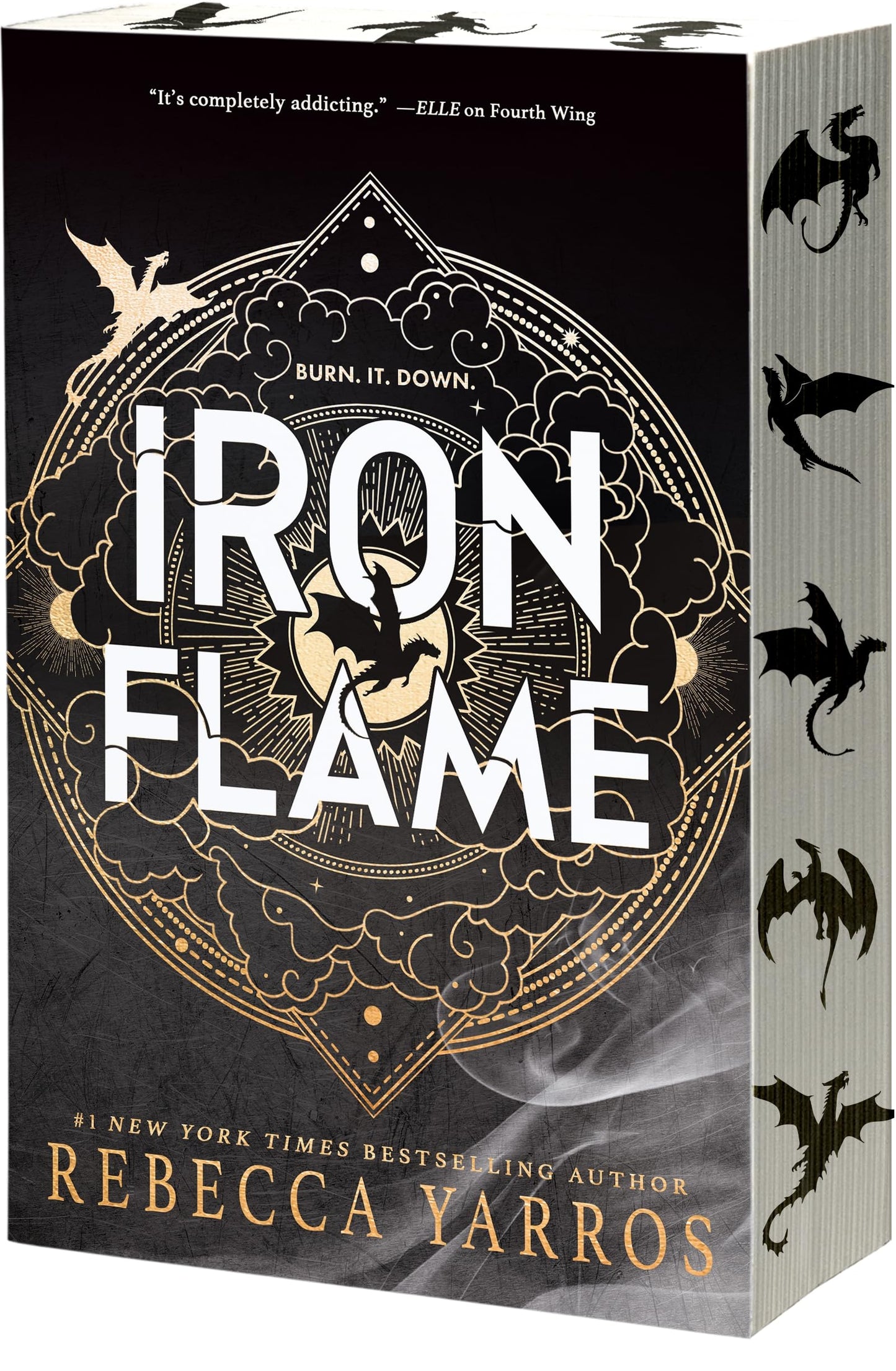 Iron Flame book cover
