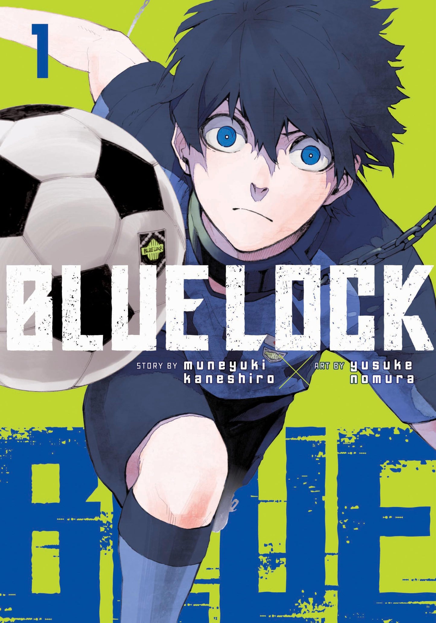 Blue Lock 1 book cover