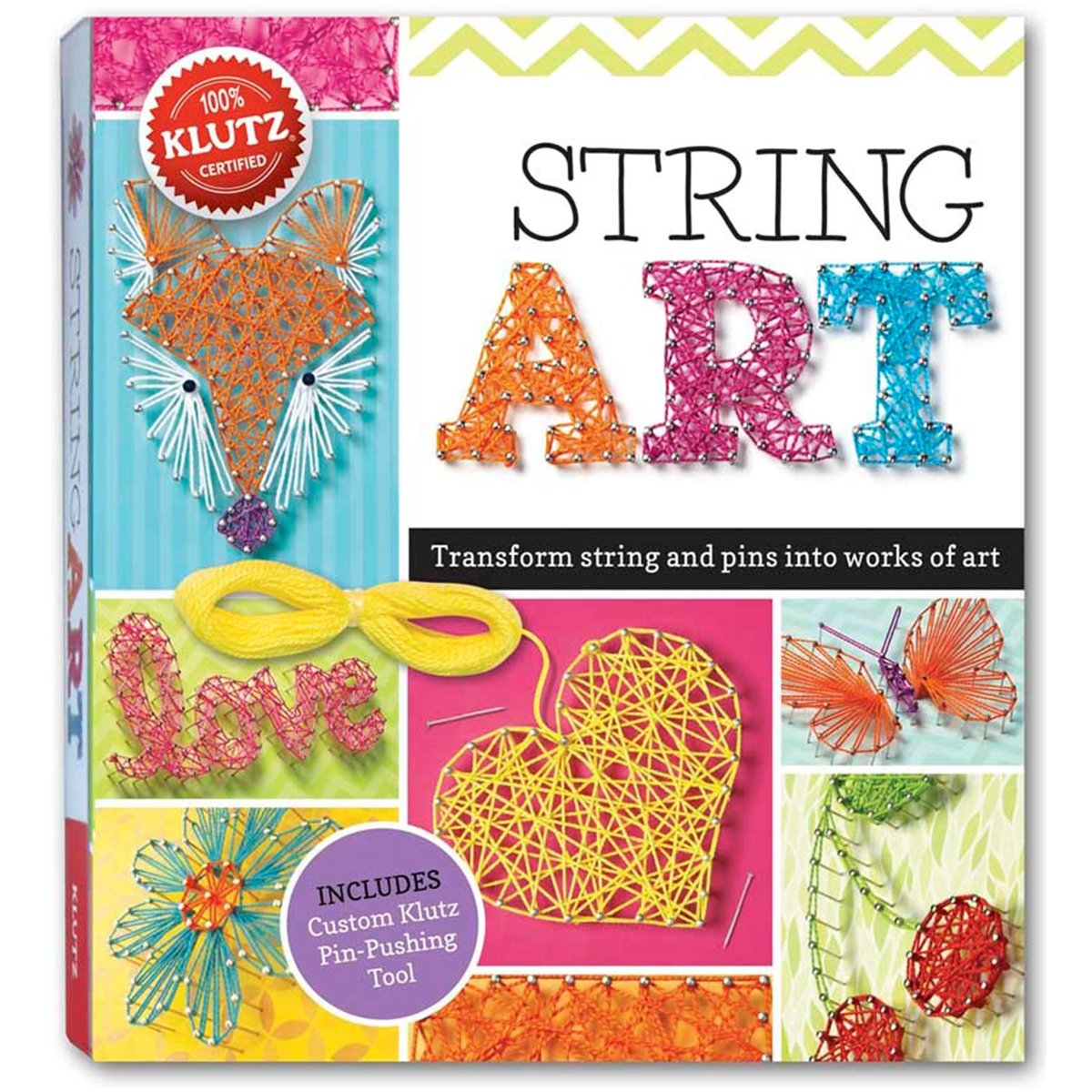 String Art: Turn String and Pins Into Works of Art book cover