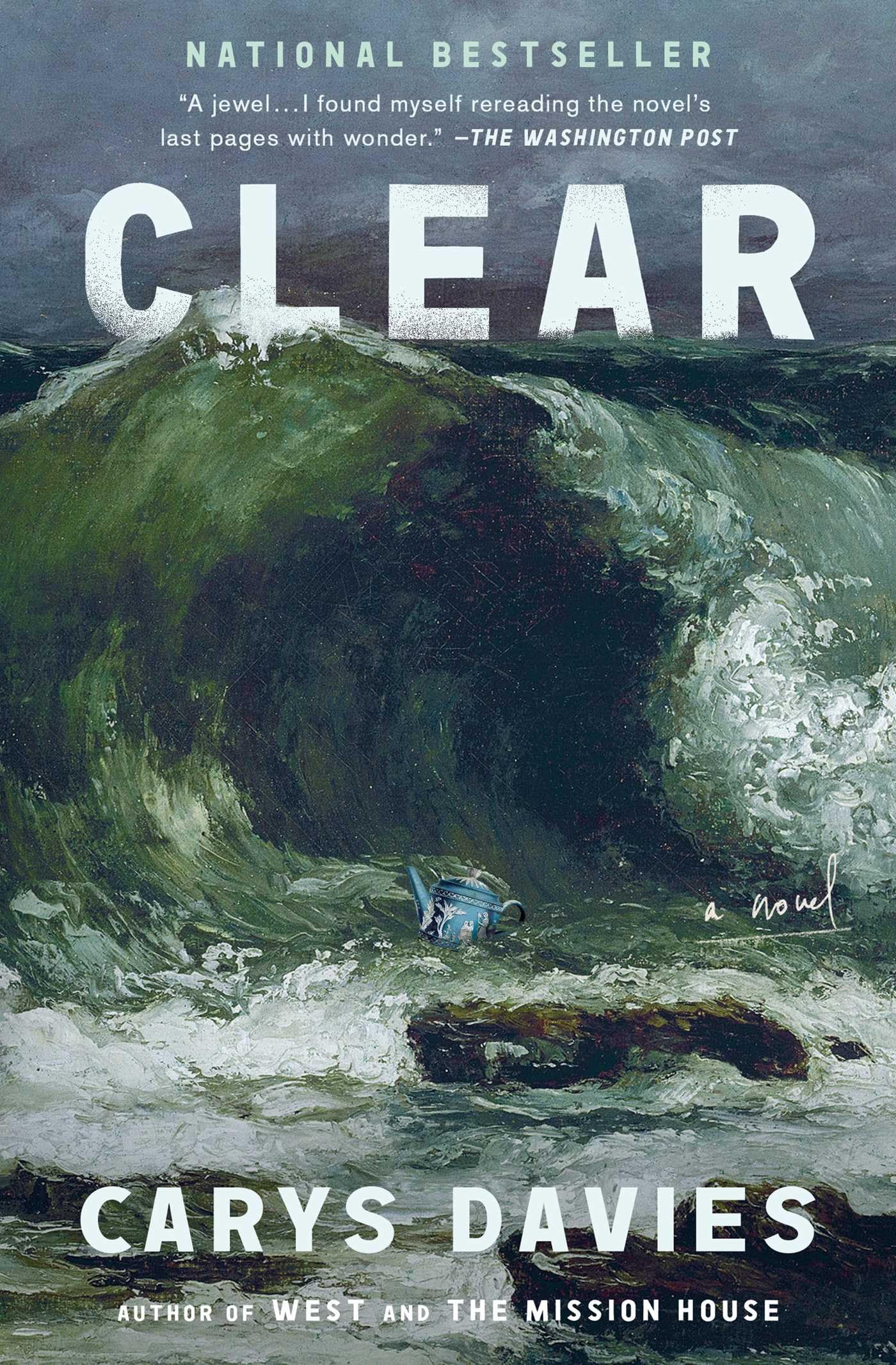 Clear book cover