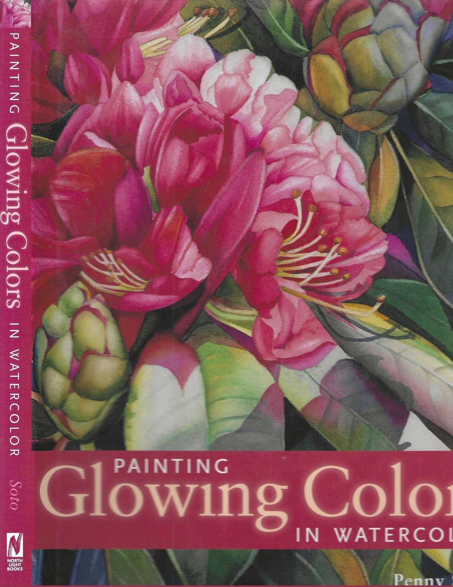 Painting Glowing Colors in Watercolor book cover