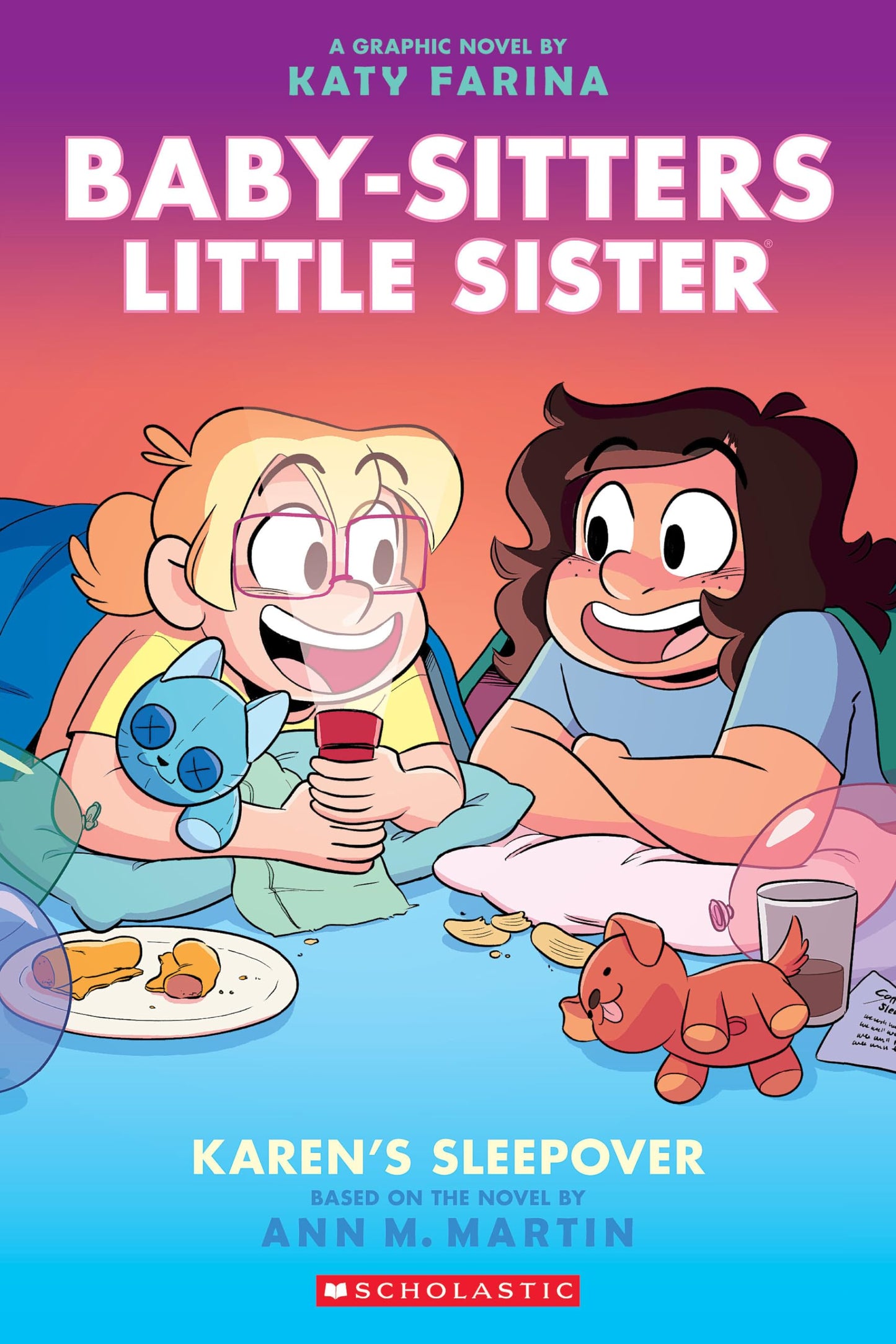 Karen's Sleepover: A Graphic Novel (Baby-Sitters Little Sister #8) book cover
