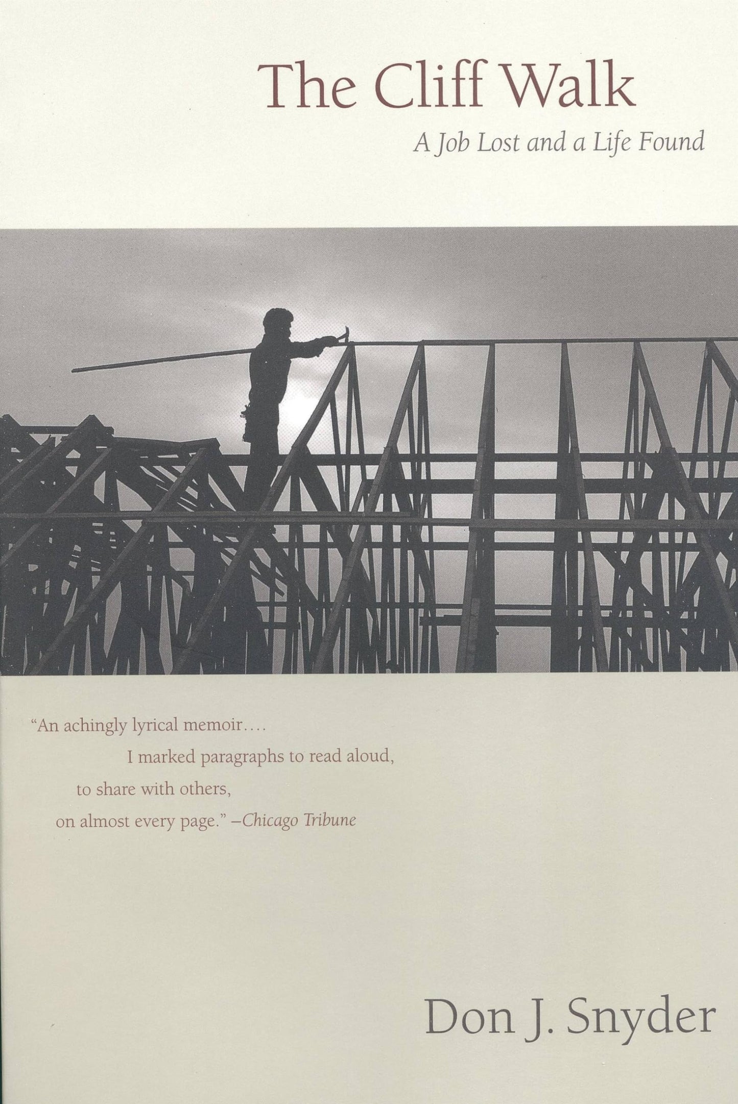 Cliff Walk: A Job and A Life Found book cover