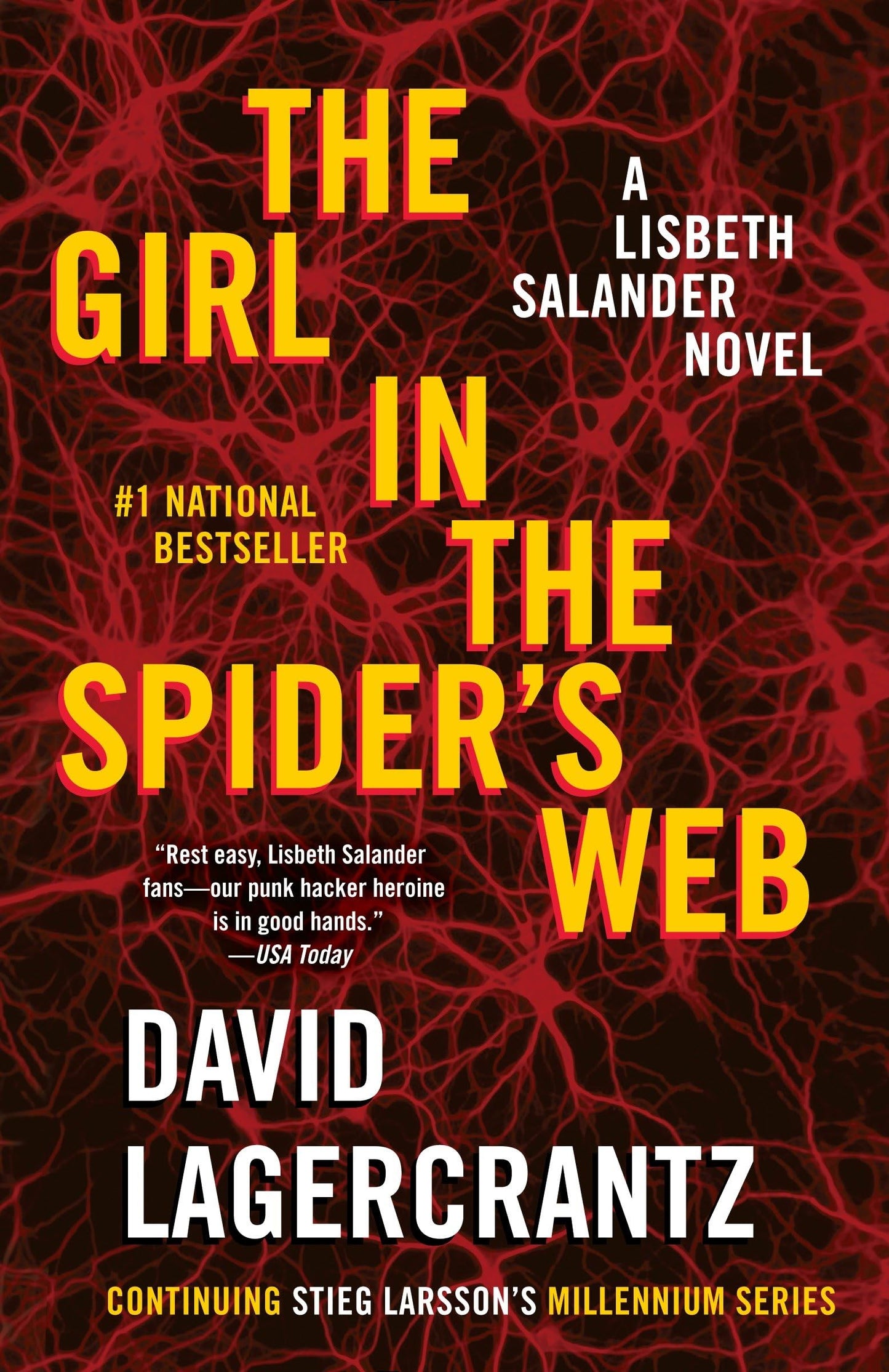 Girl in the Spider's Web: A Lisbeth Salander Novel book cover