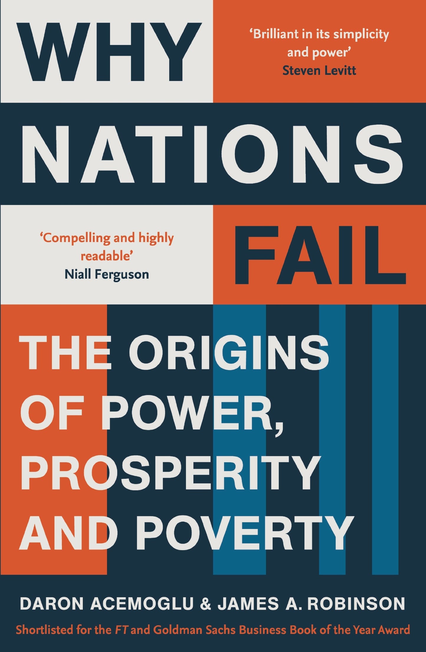 Why Nations Fail: The Origins of Power, Prosperity, and Poverty book cover