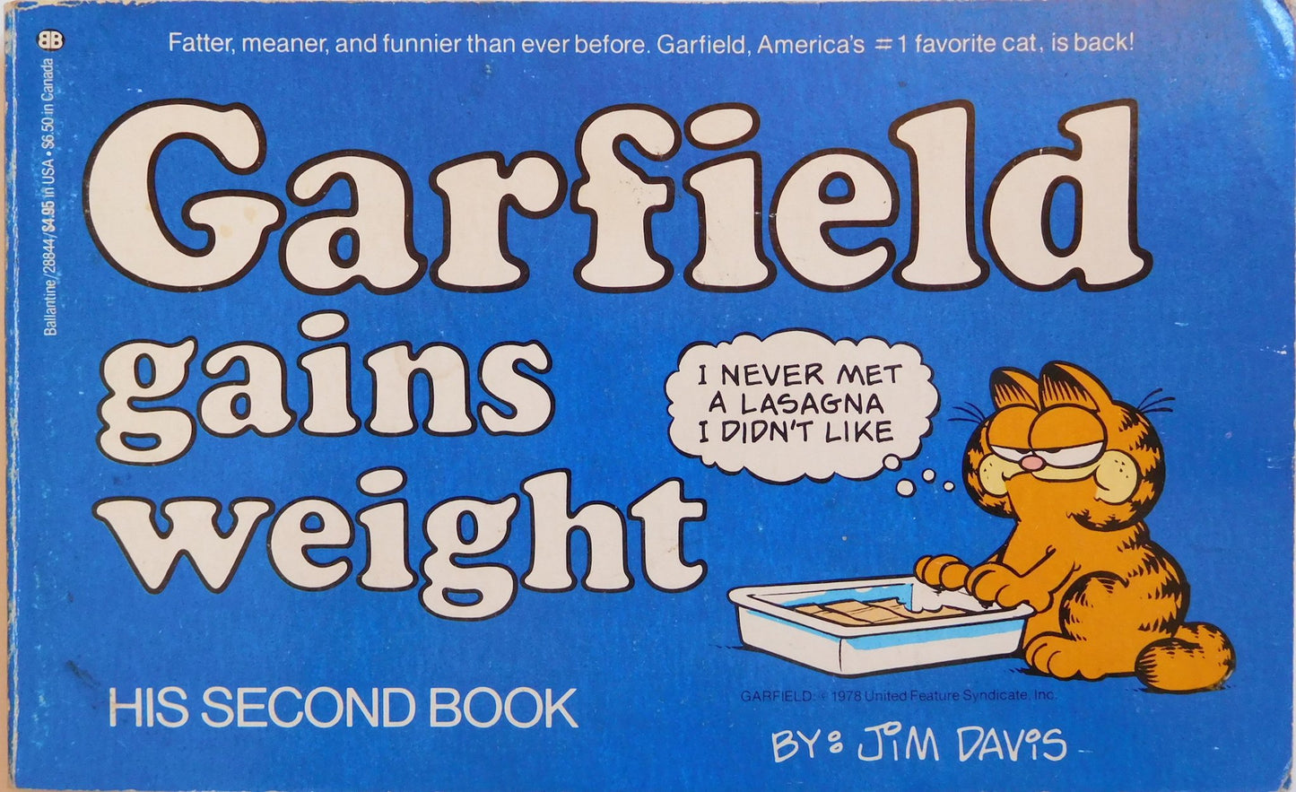BT-Garfield Gains Wgt (Ballantine Books) book cover