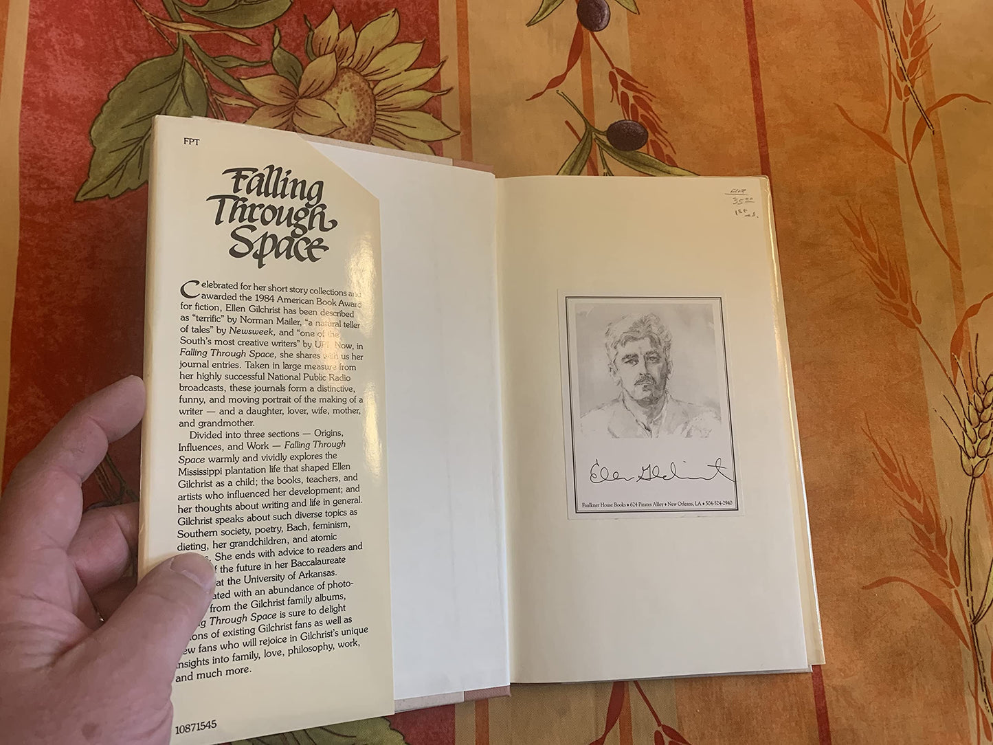 Falling Through Space: The Journals of Ellen Gilchrist book cover