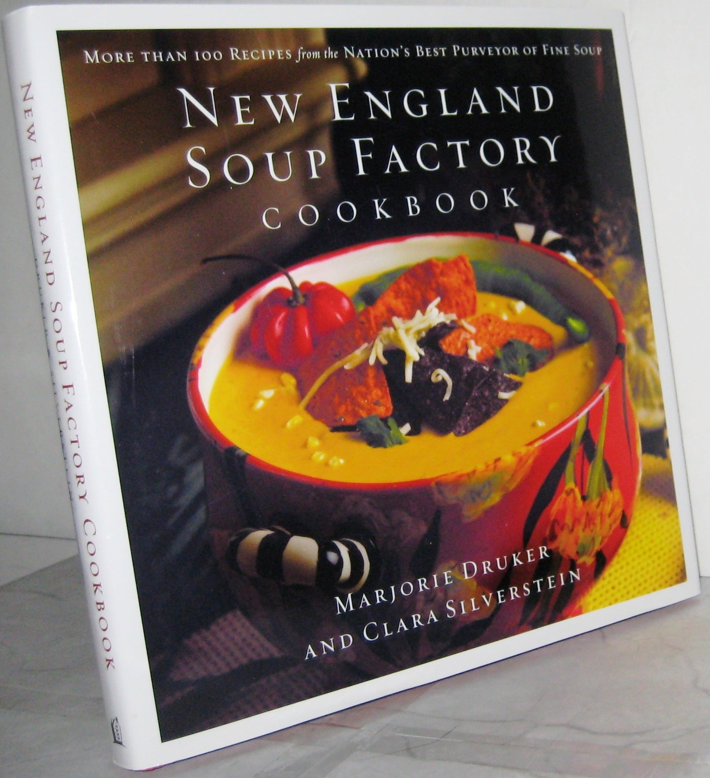 New England Soup Factory Cookbook: More Than 100 Recipes from the Nation's Best Purveyor of Fine Soup book cover