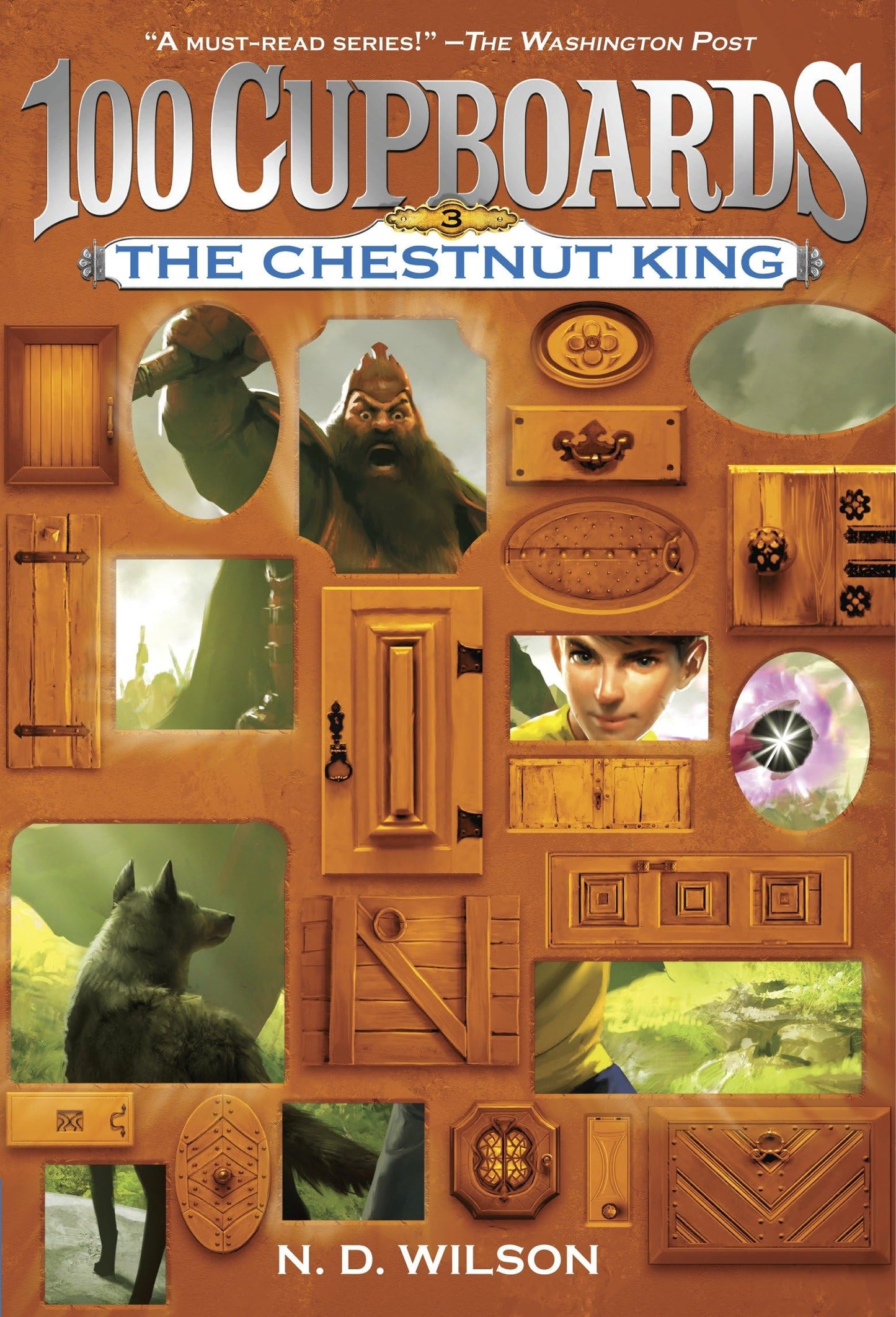 The Chestnut King (100 Cupboards Book 3) (The 100 Cupboards) book cover