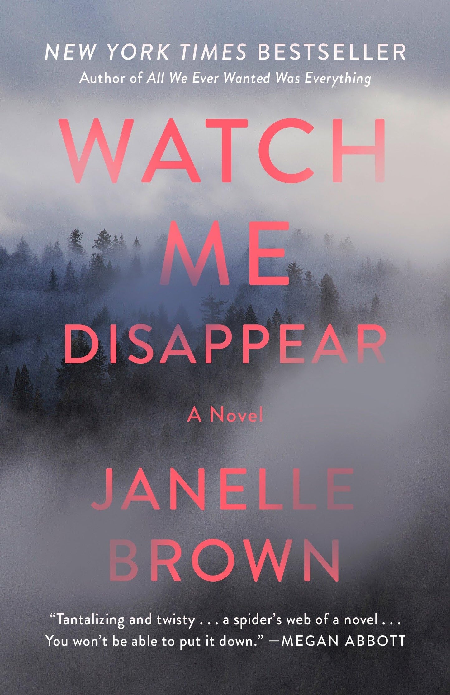 Watch Me Disappear book cover