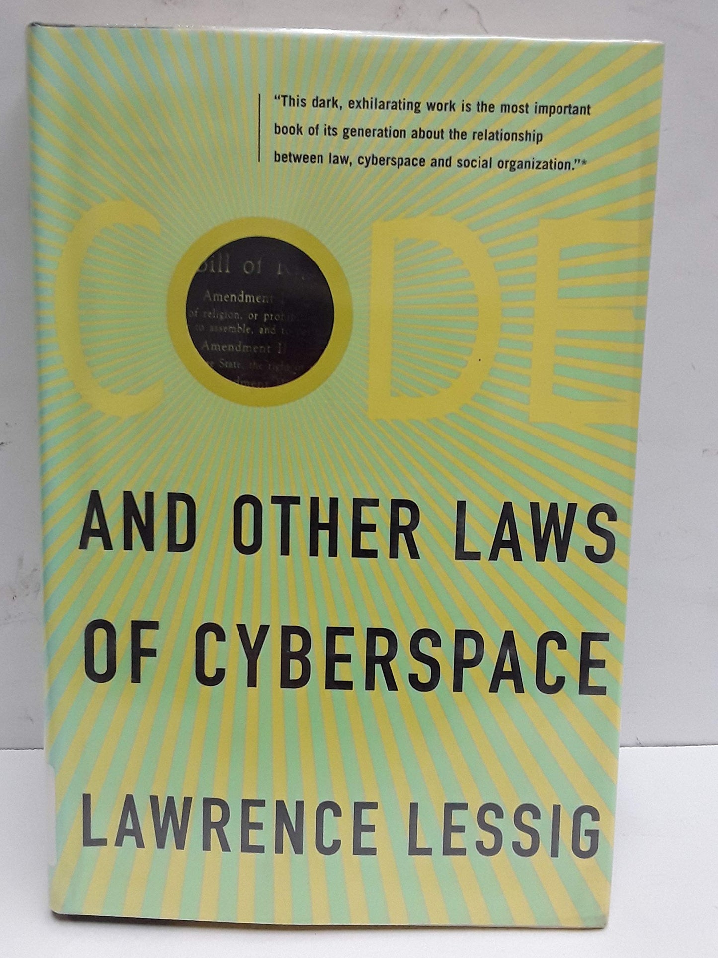 Code and Other Laws of Cyberspace book cover