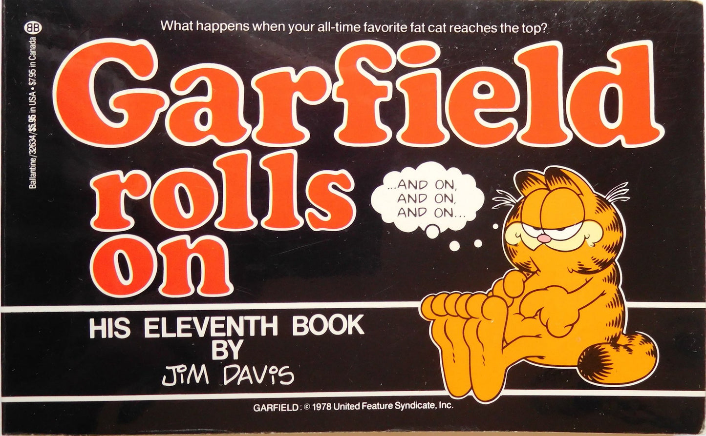 Garfield Rolls on book cover
