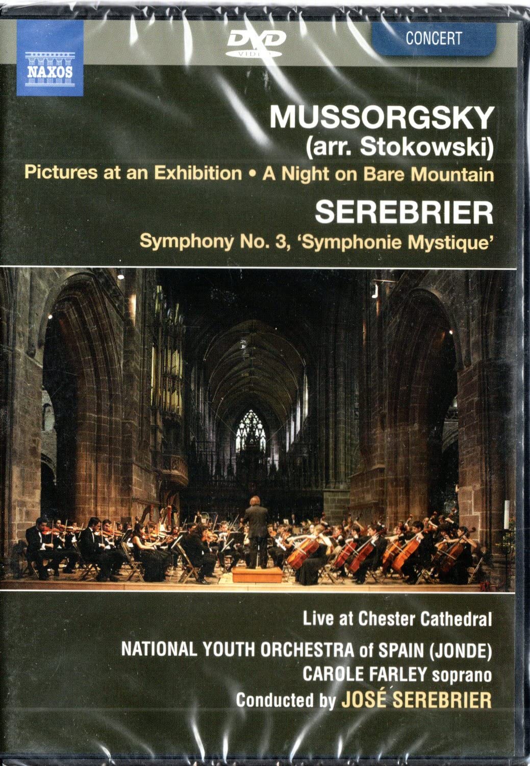 Mussorgsky/Stokowski: Pictures at an Exhibition; A Night on Bare Mountain &  Serebrier: Symphony No. 3 'Symphonie Mystique'