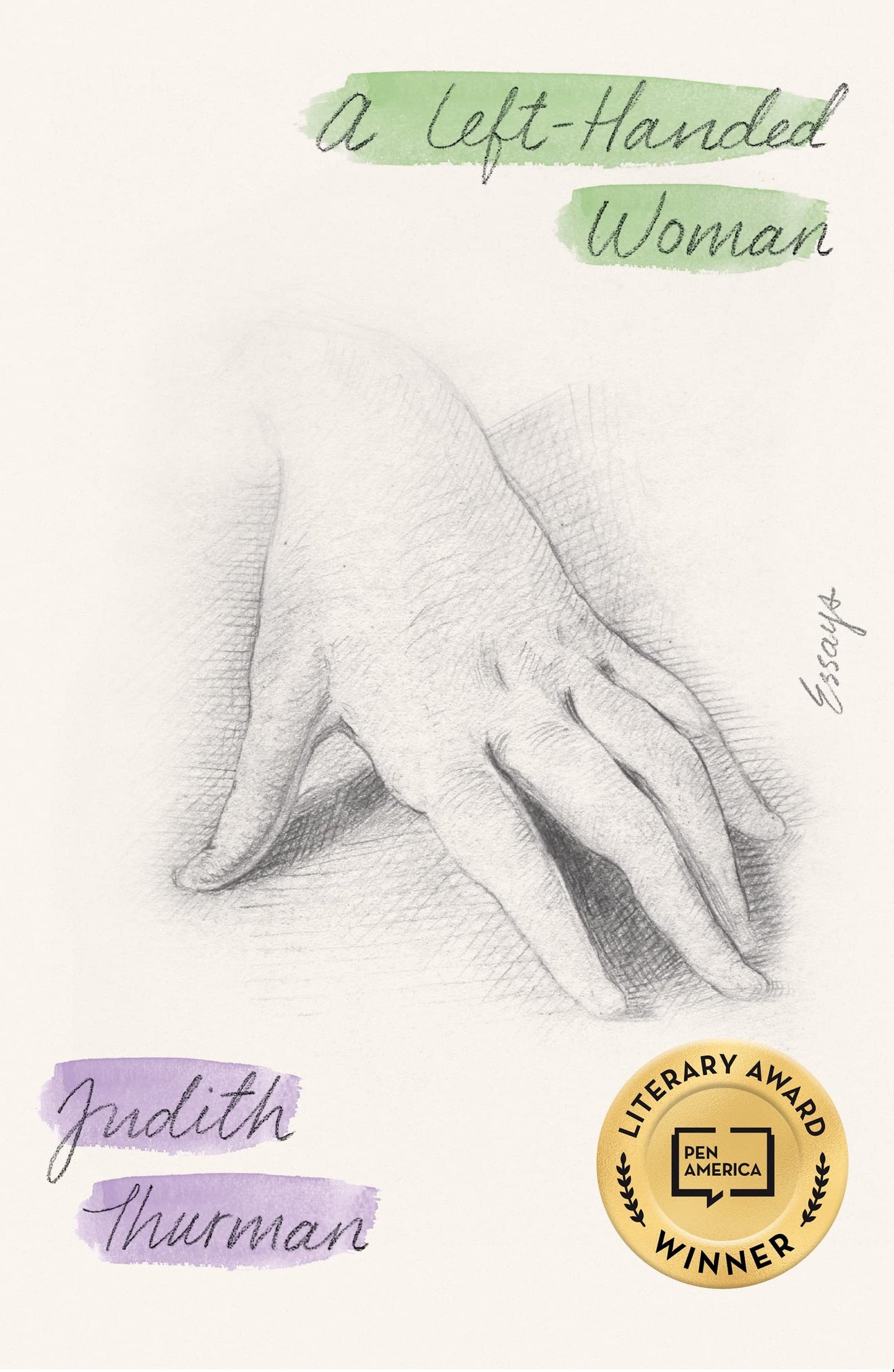 Left-Handed Woman: Essays book cover