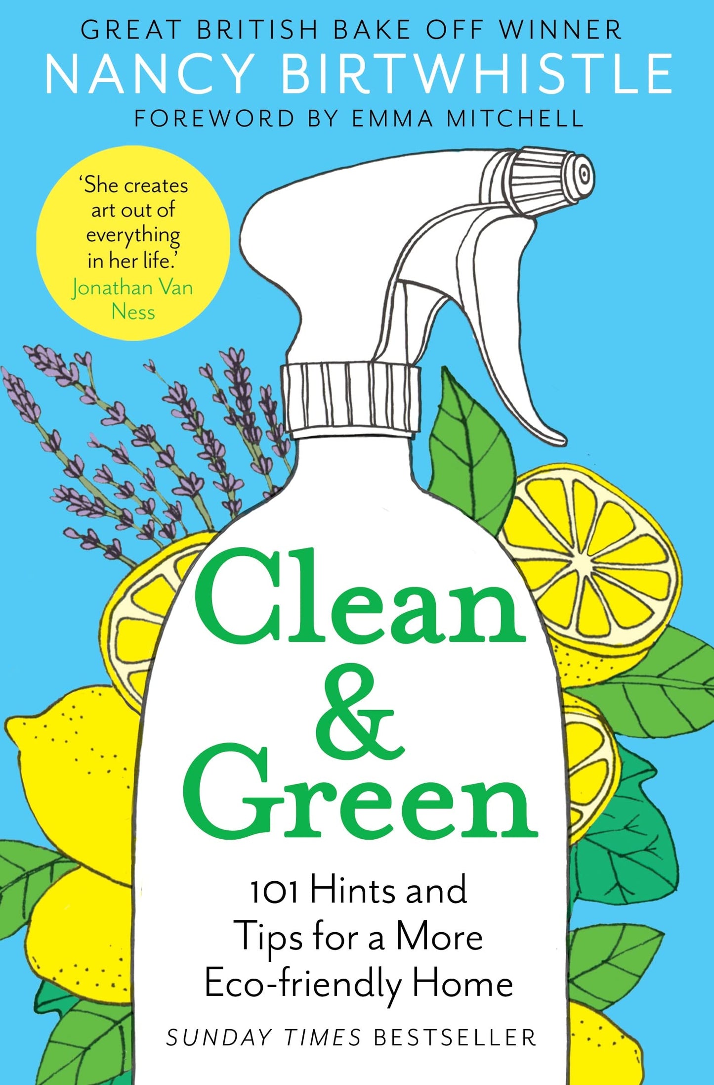 Clean & Green: 101 Hints and Tips for a More Eco-Friendly Home book cover