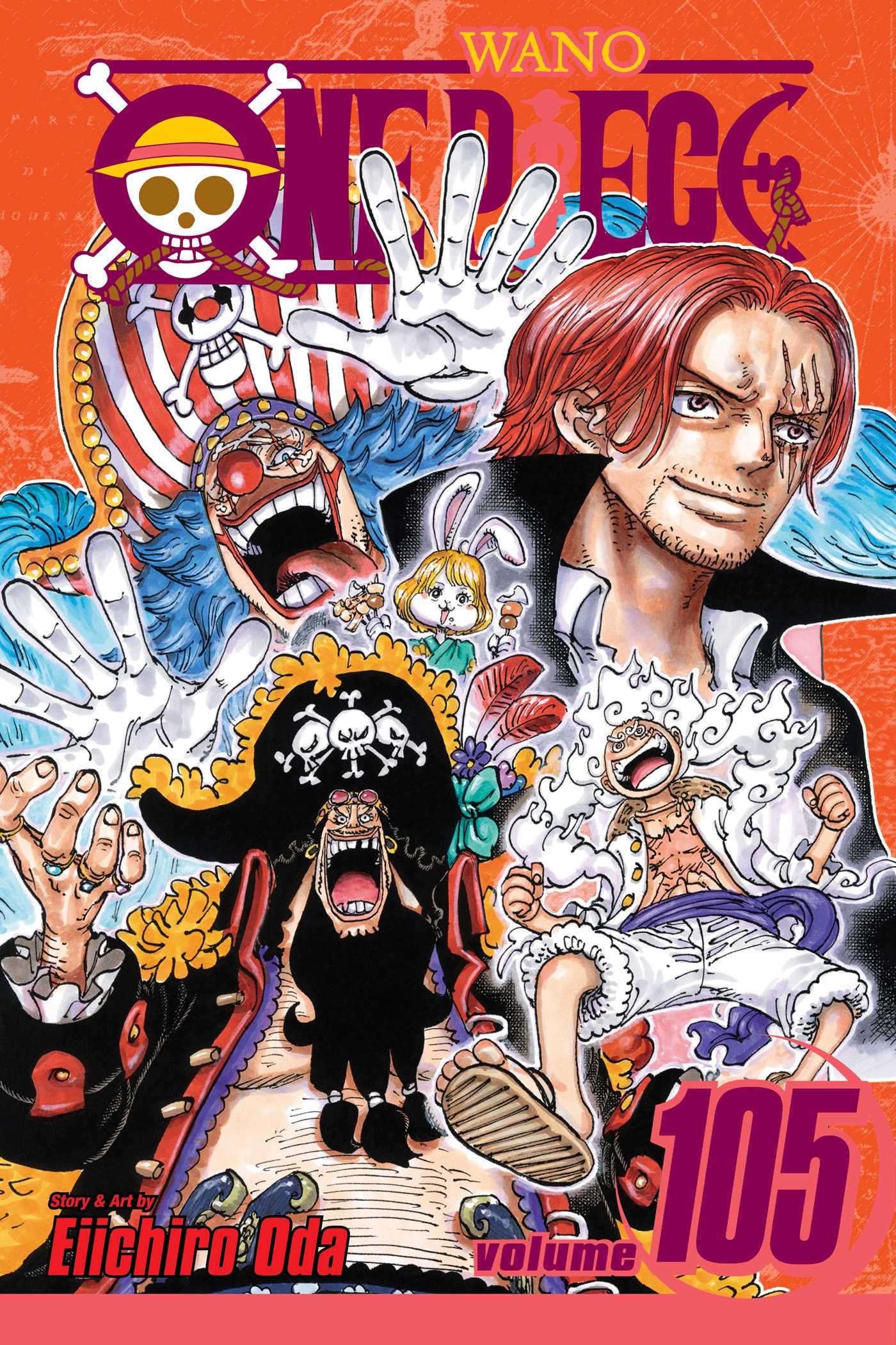 One Piece, Vol. 105 book cover