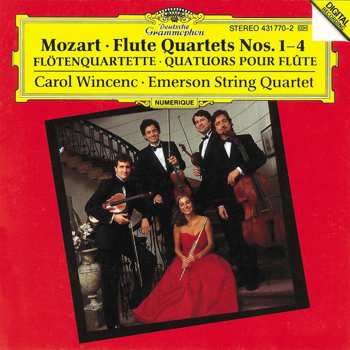 Flute Quartets Nos 1-4 book cover
