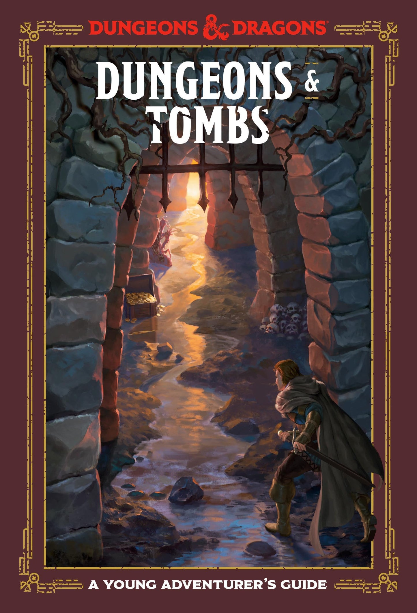 Dungeons & Tombs (Dungeons & Dragons): A Young Adventurer's Guide book cover