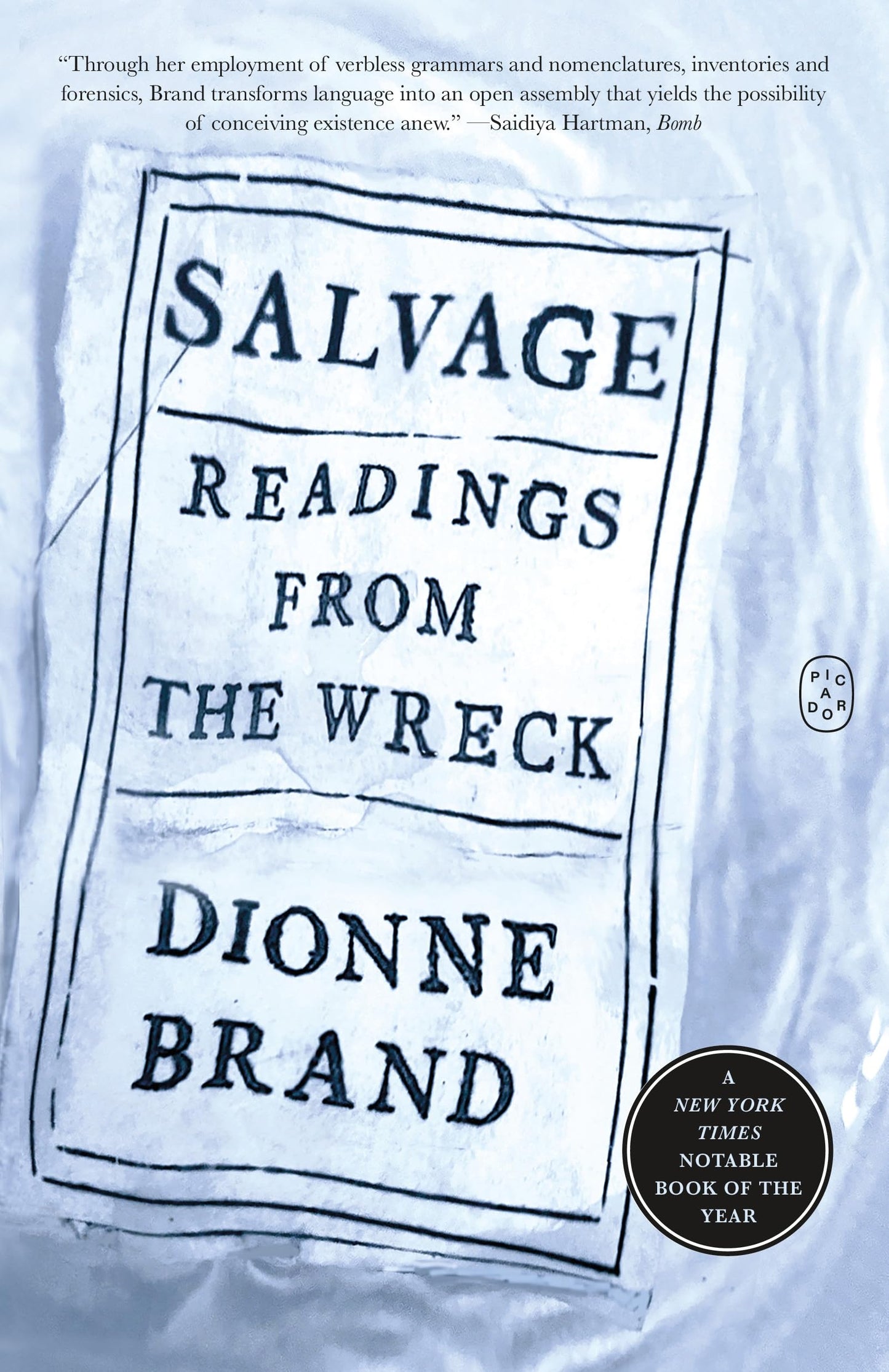 Salvage book cover