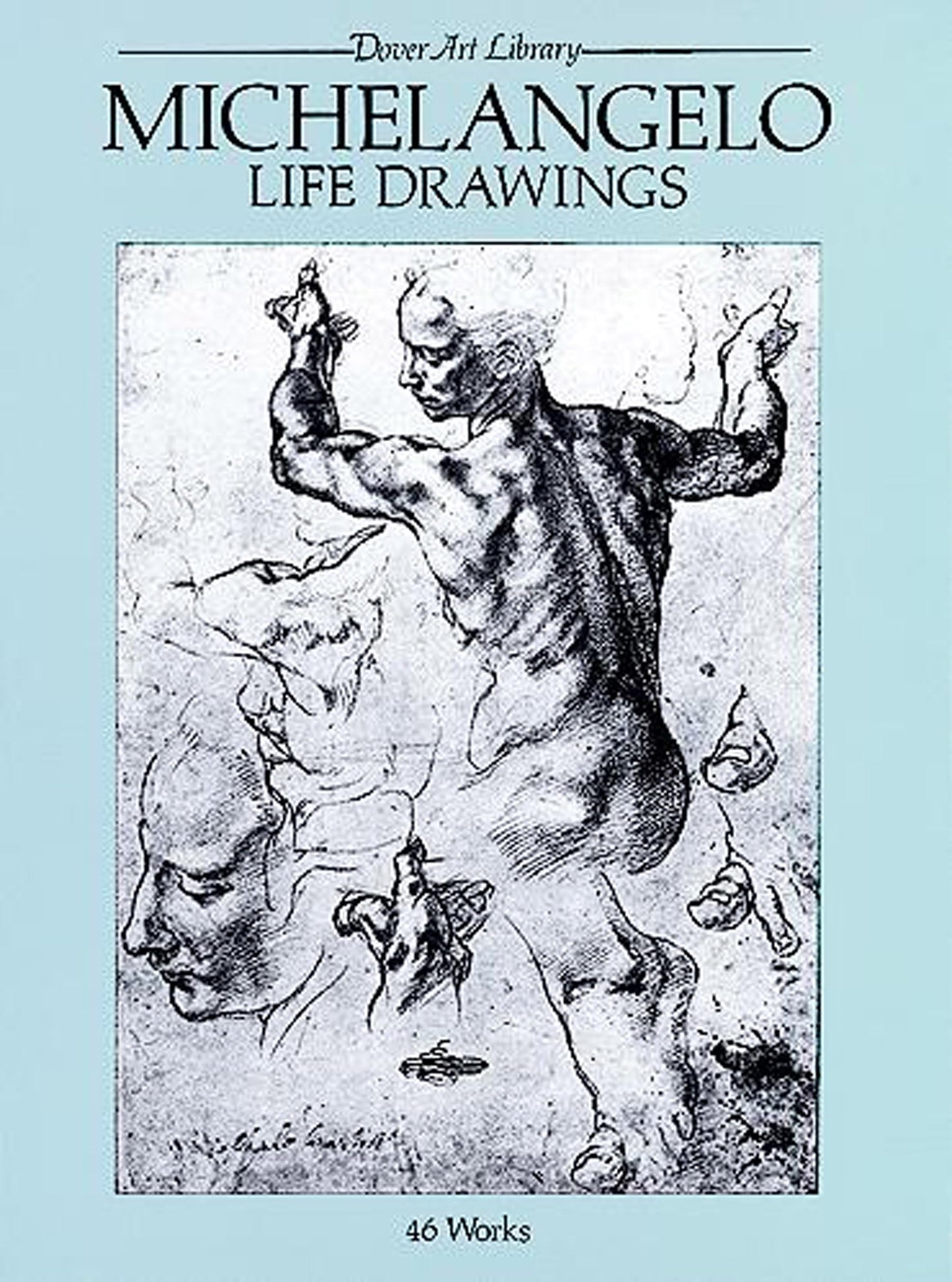 Michelangelo Life Drawings book cover