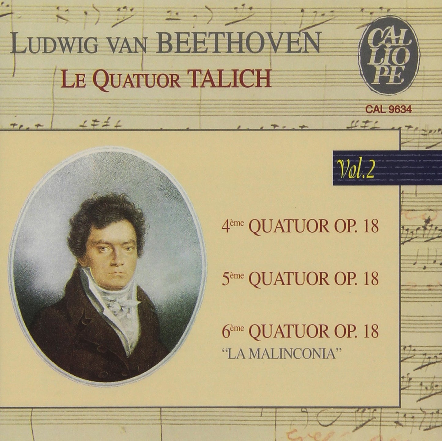 String Quartets Op 18 #4-6 book cover