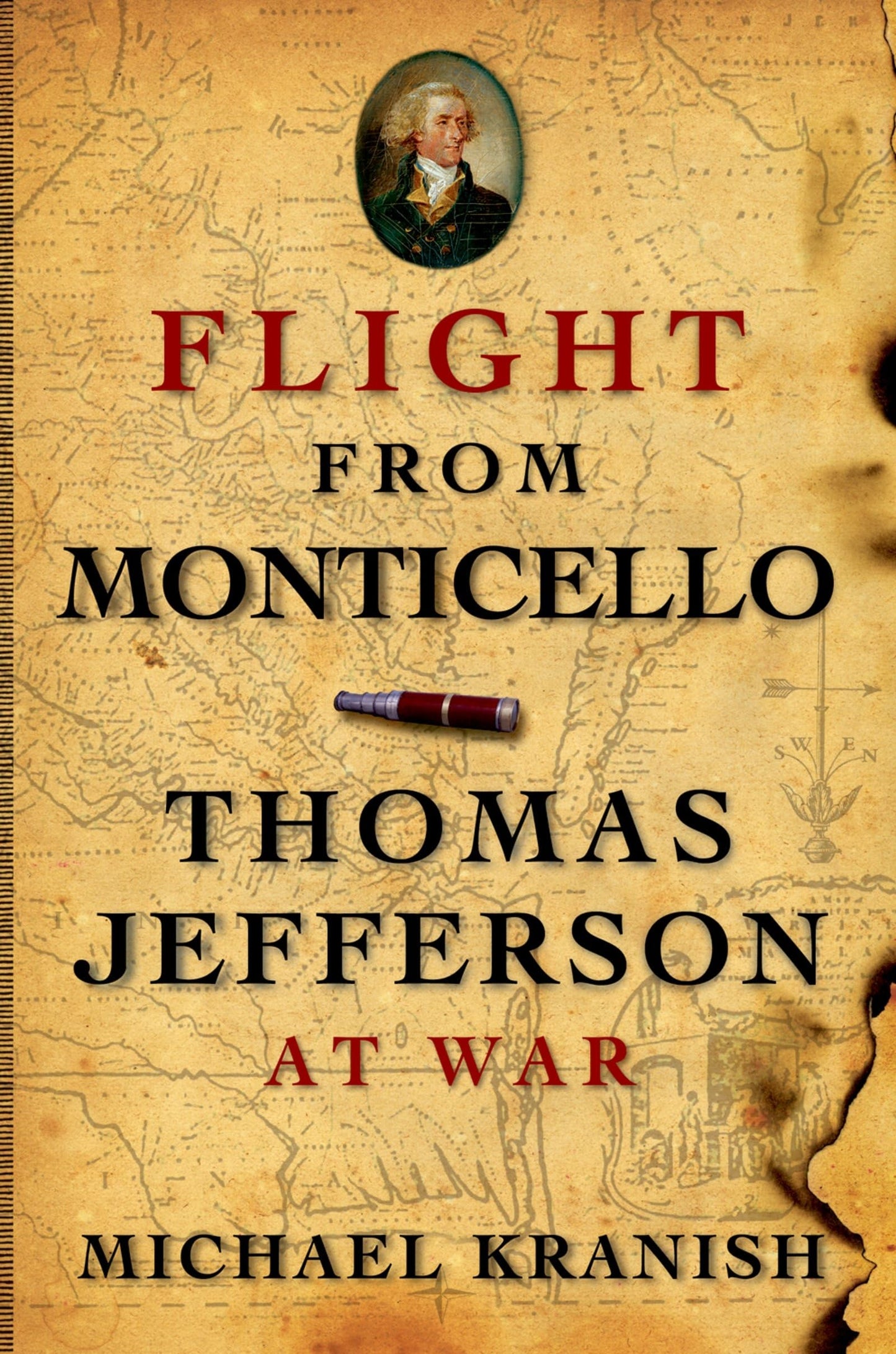 Flight from Monticello: Thomas Jefferson at War book cover