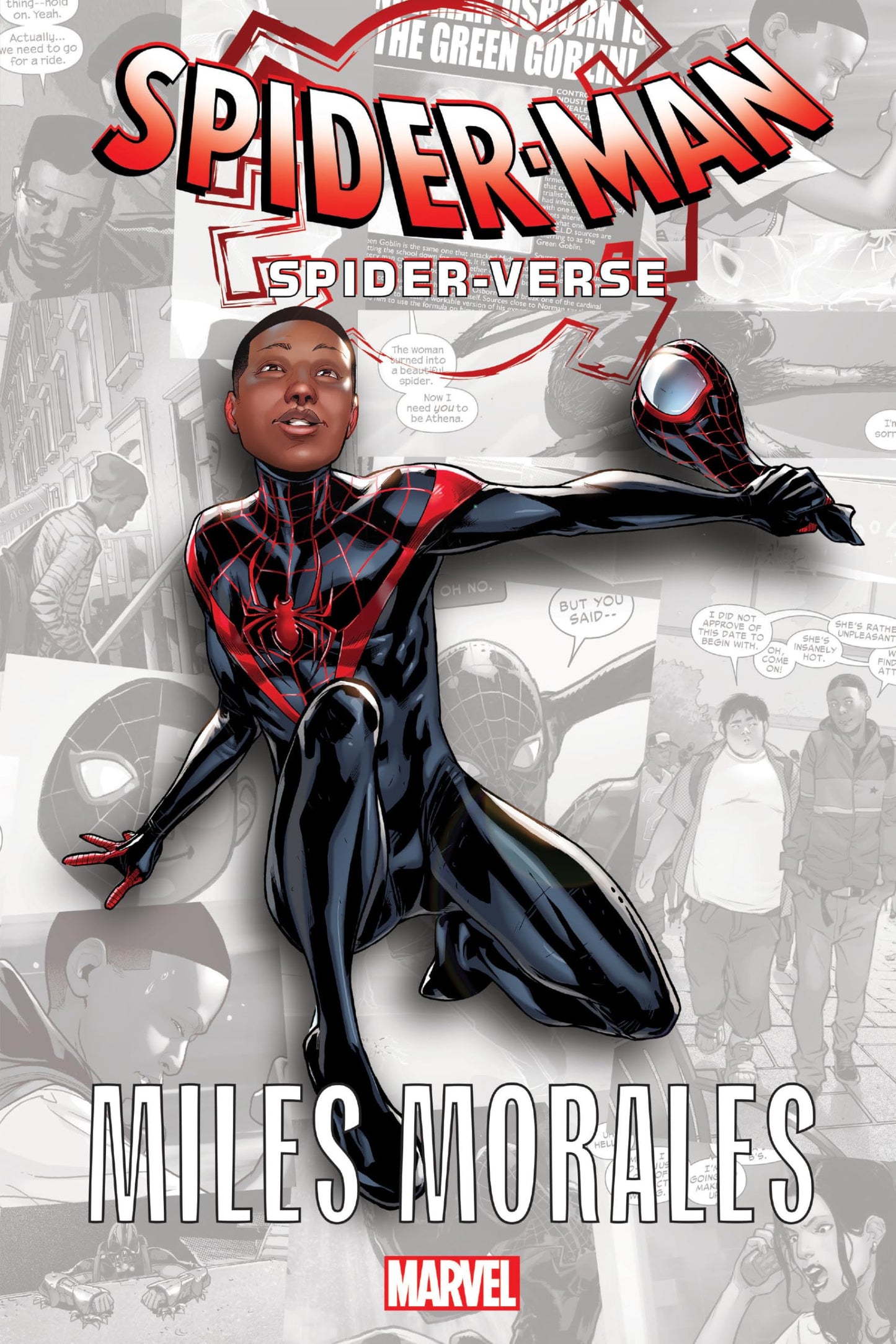 Spider-Man: Spider-Verse - Miles Morales book cover